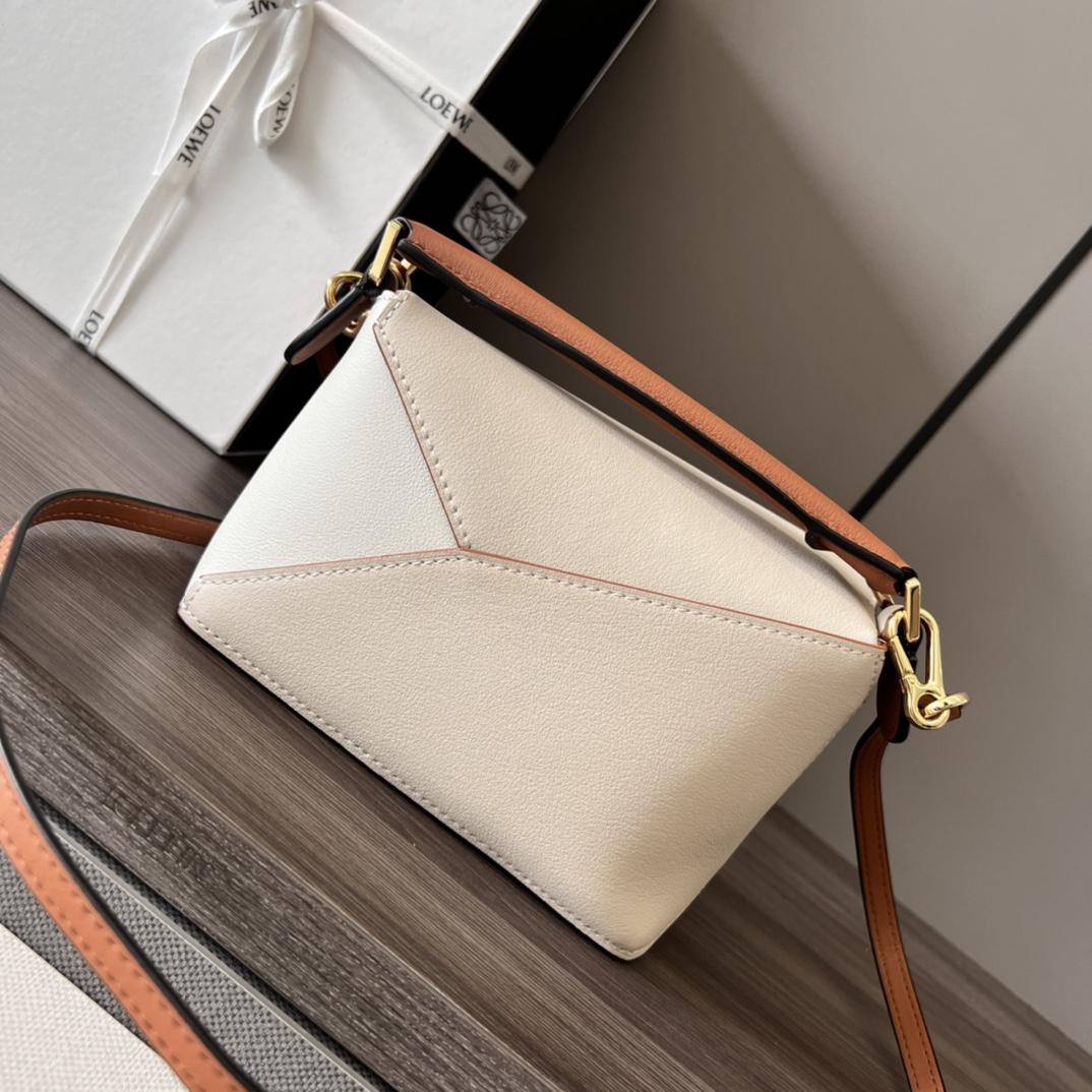 Loewe Mini Puzzle Edge In Nappa Calfskin - DopestKickz