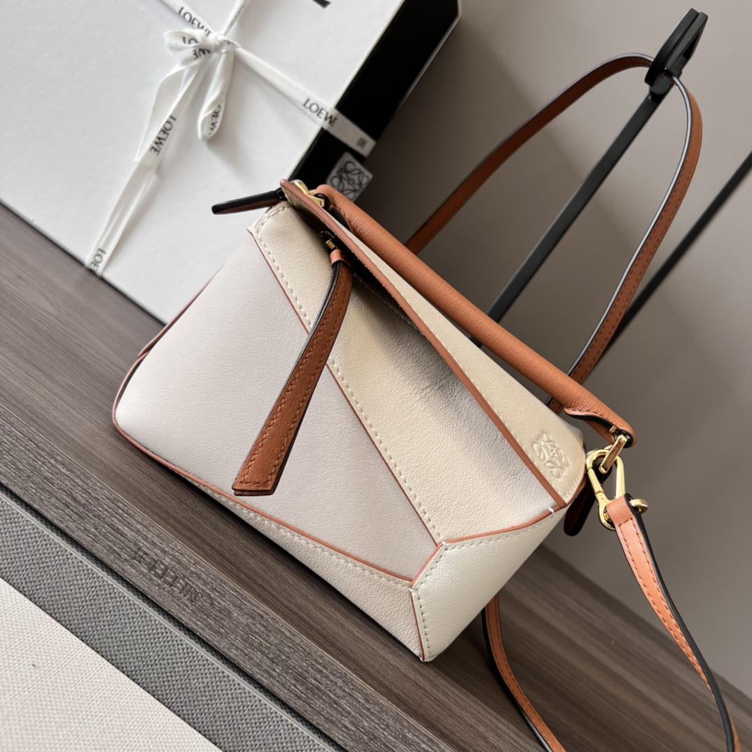Loewe Mini Puzzle Edge In Nappa Calfskin - DopestKickz