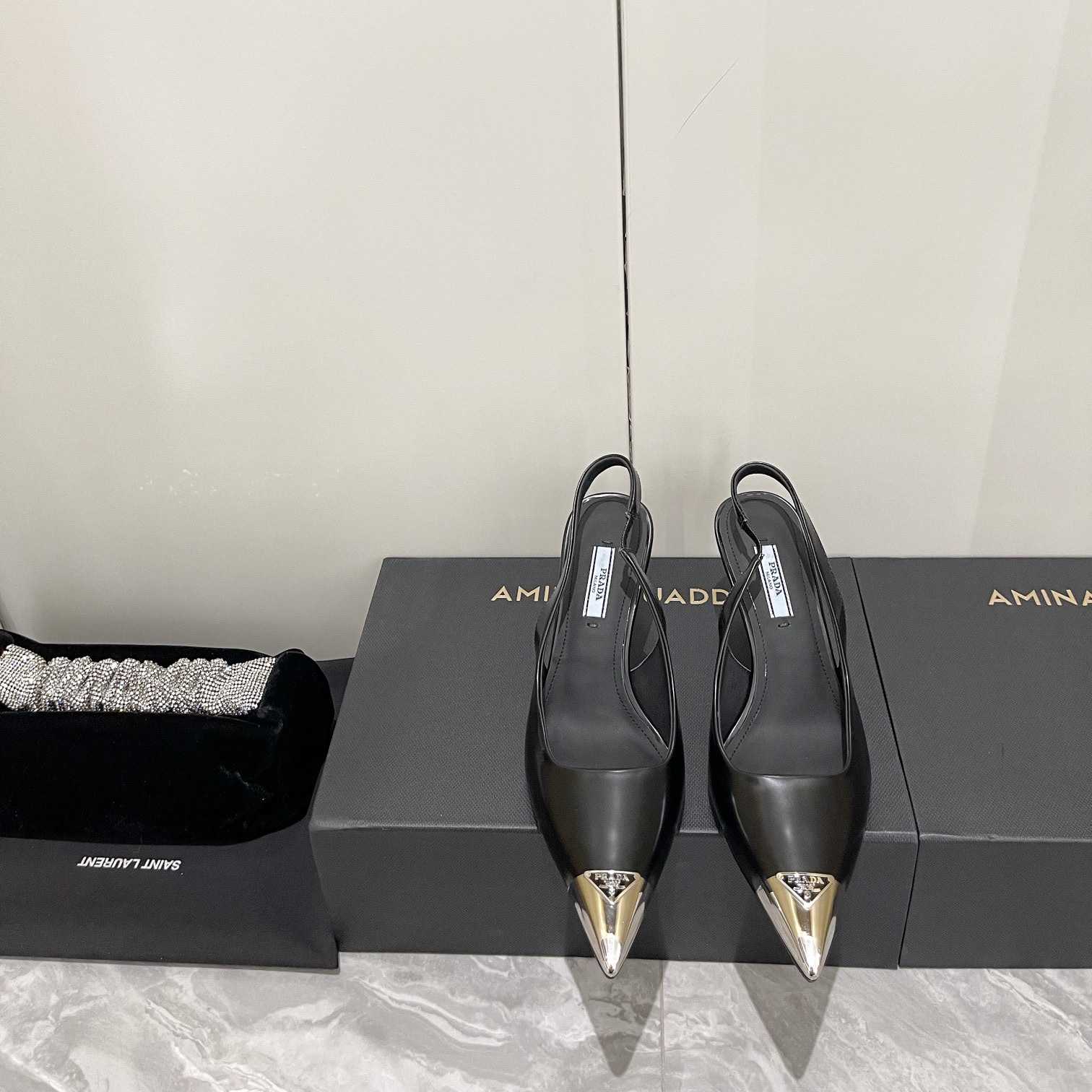 Prada 75mm Slingback Pump - DopestKickz