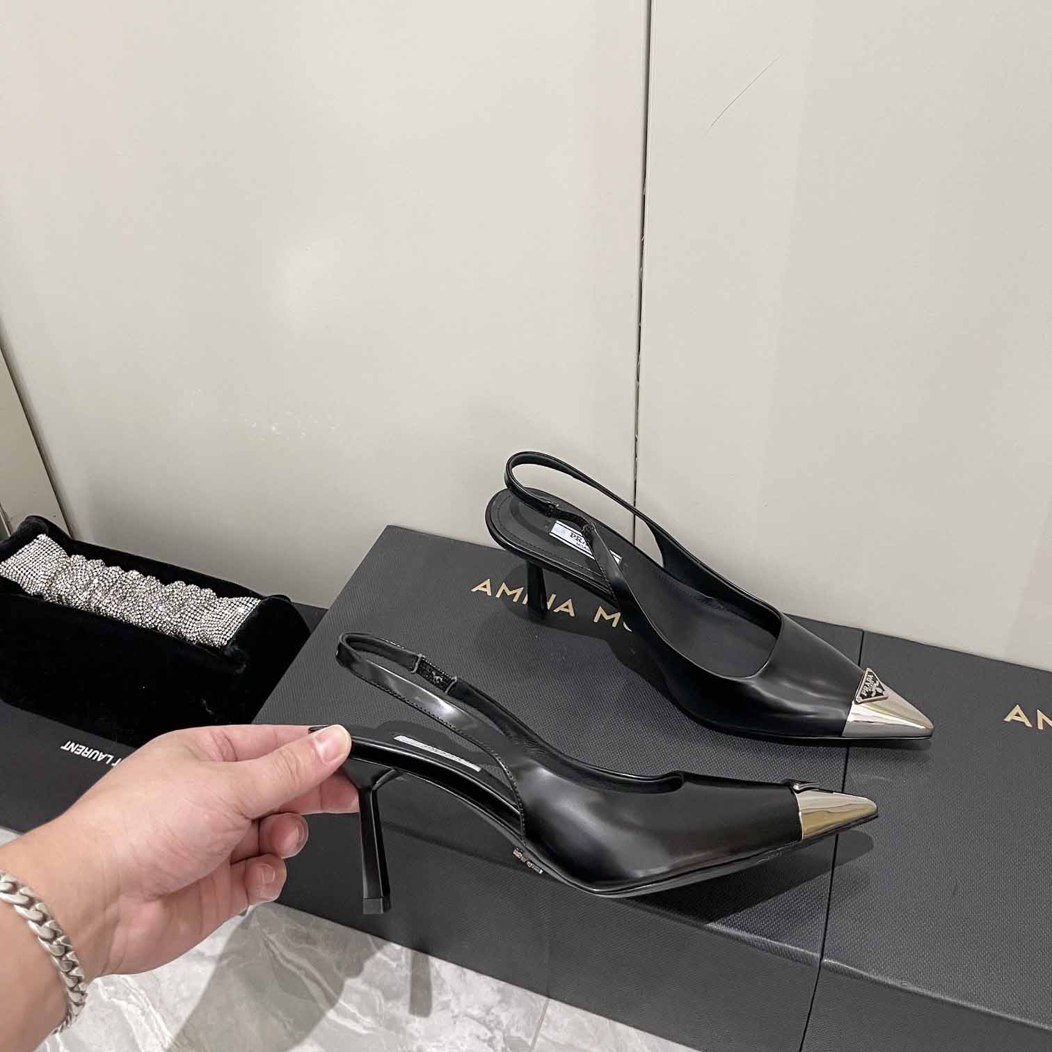 Prada 75mm Slingback Pump - DopestKickz