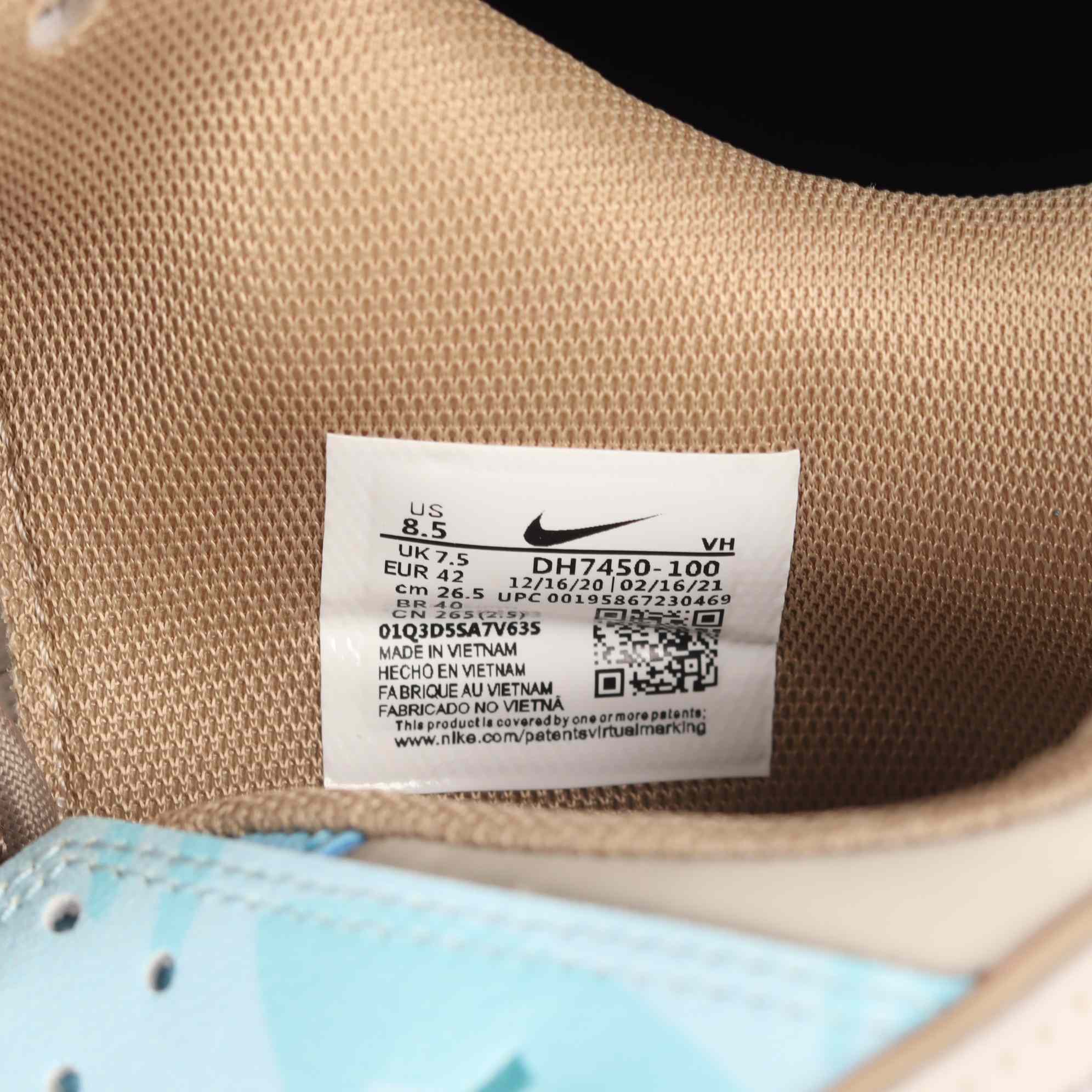 Nike Dunk Low Scrap Bone White Tiffany Green Sneaker      DH7450-102 - DopestKickz
