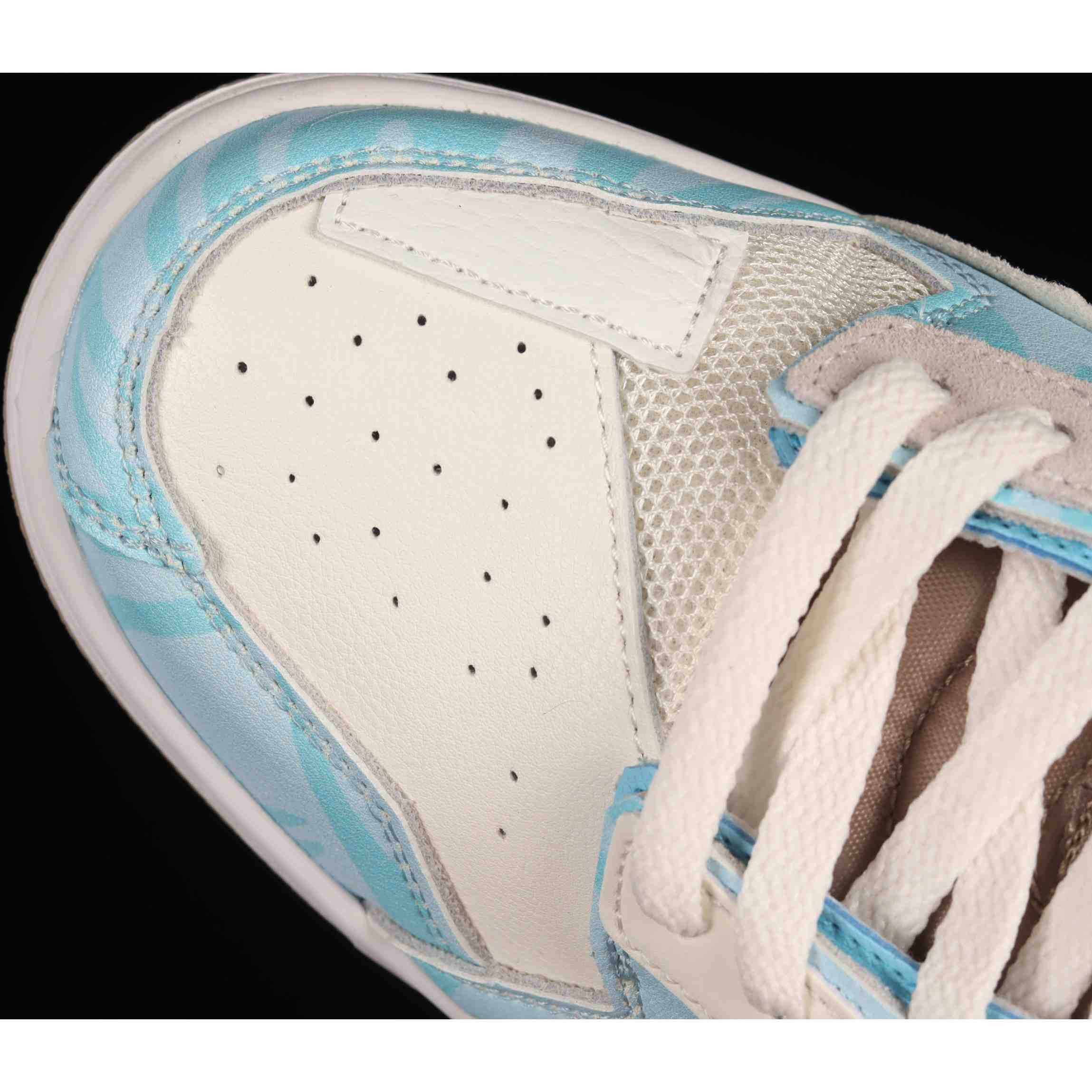 Nike Dunk Low Scrap Bone White Tiffany Green Sneaker      DH7450-102 - DopestKickz