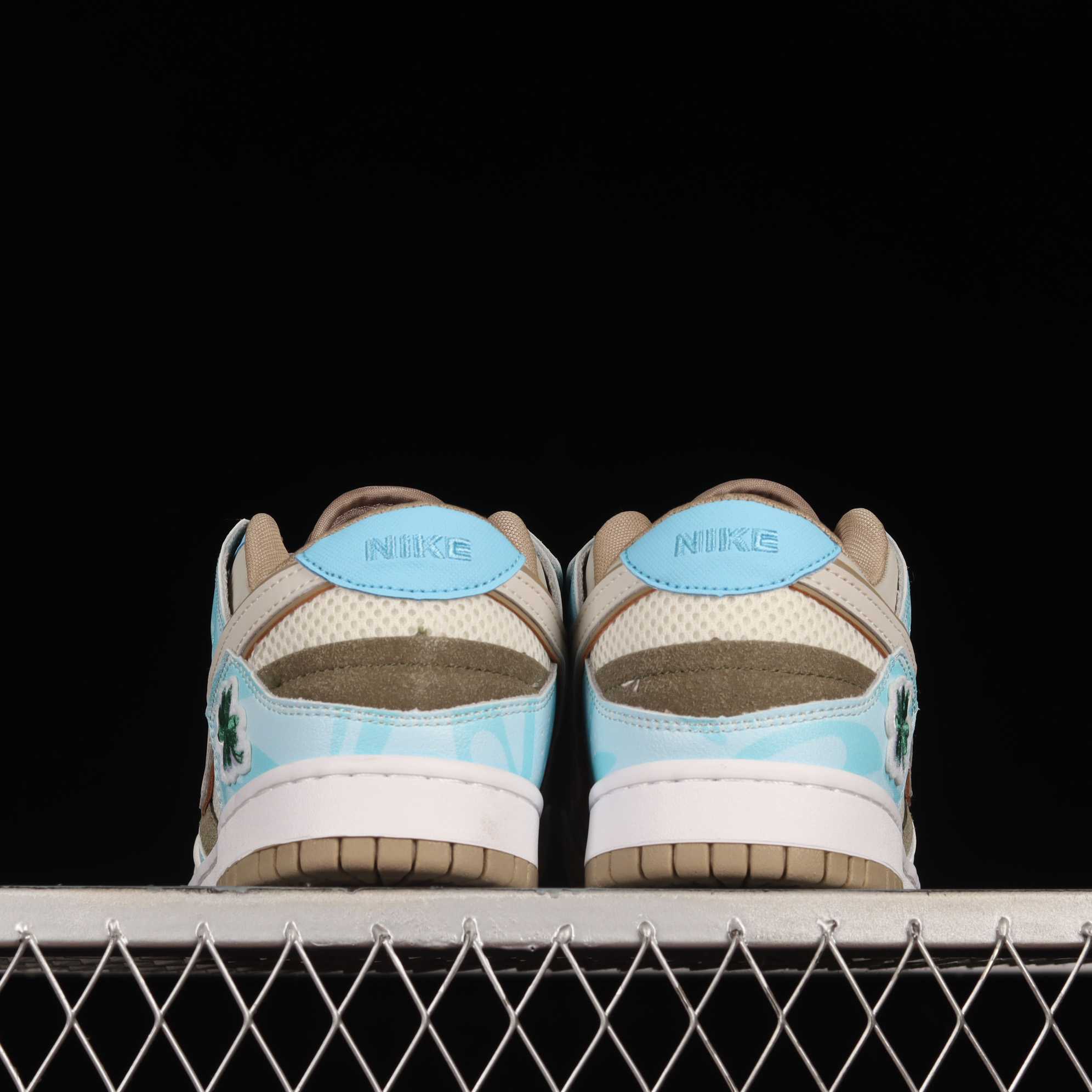 Nike Dunk Low Scrap Bone White Tiffany Green Sneaker      DH7450-102 - DopestKickz