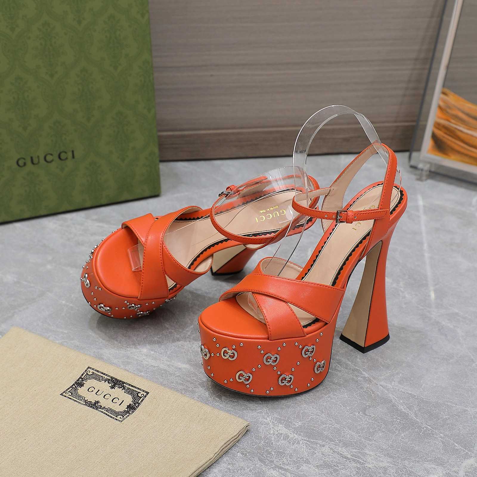 Gucci Women's Interlocking G Studs Sandal - DopestKickz