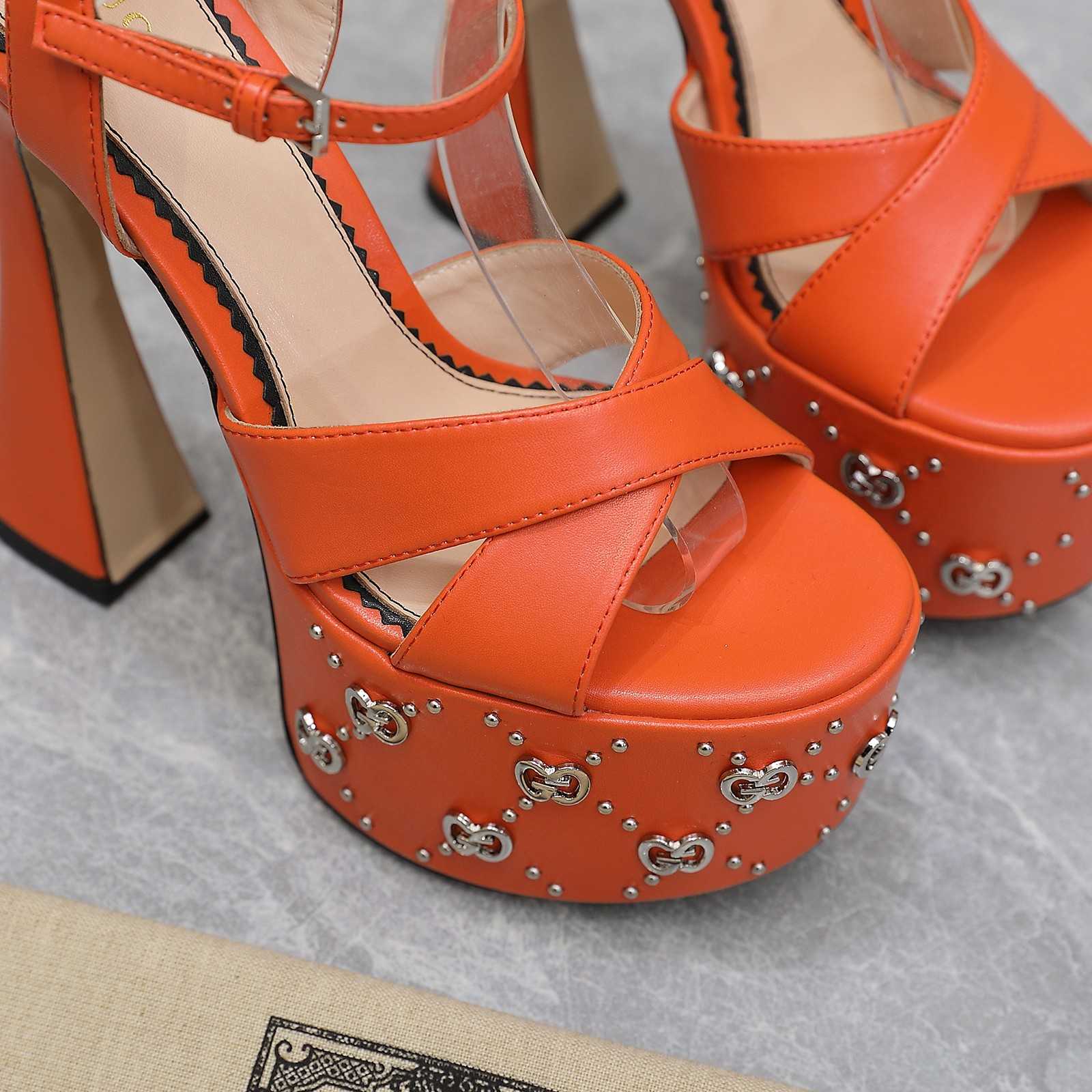 Gucci Women's Interlocking G Studs Sandal - DopestKickz