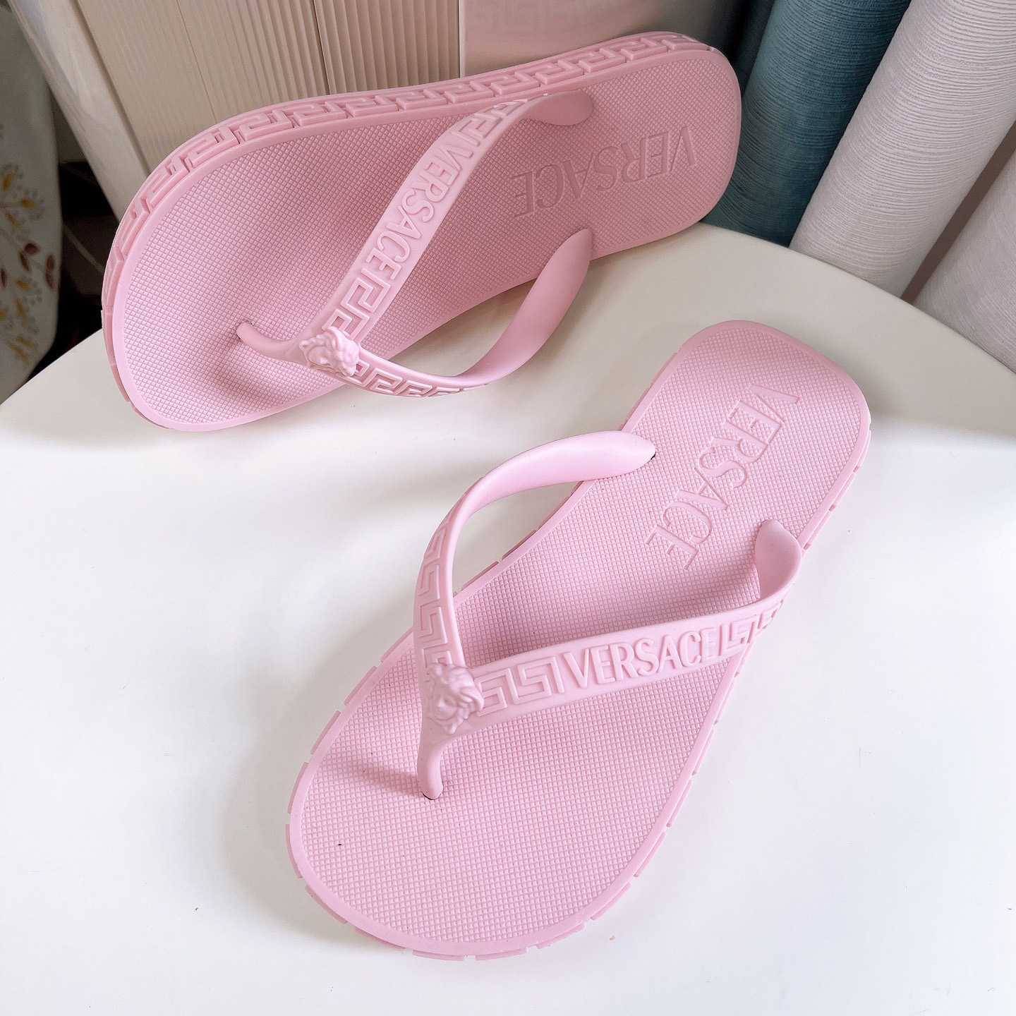 Versace Greca Sandals - DopestKickz