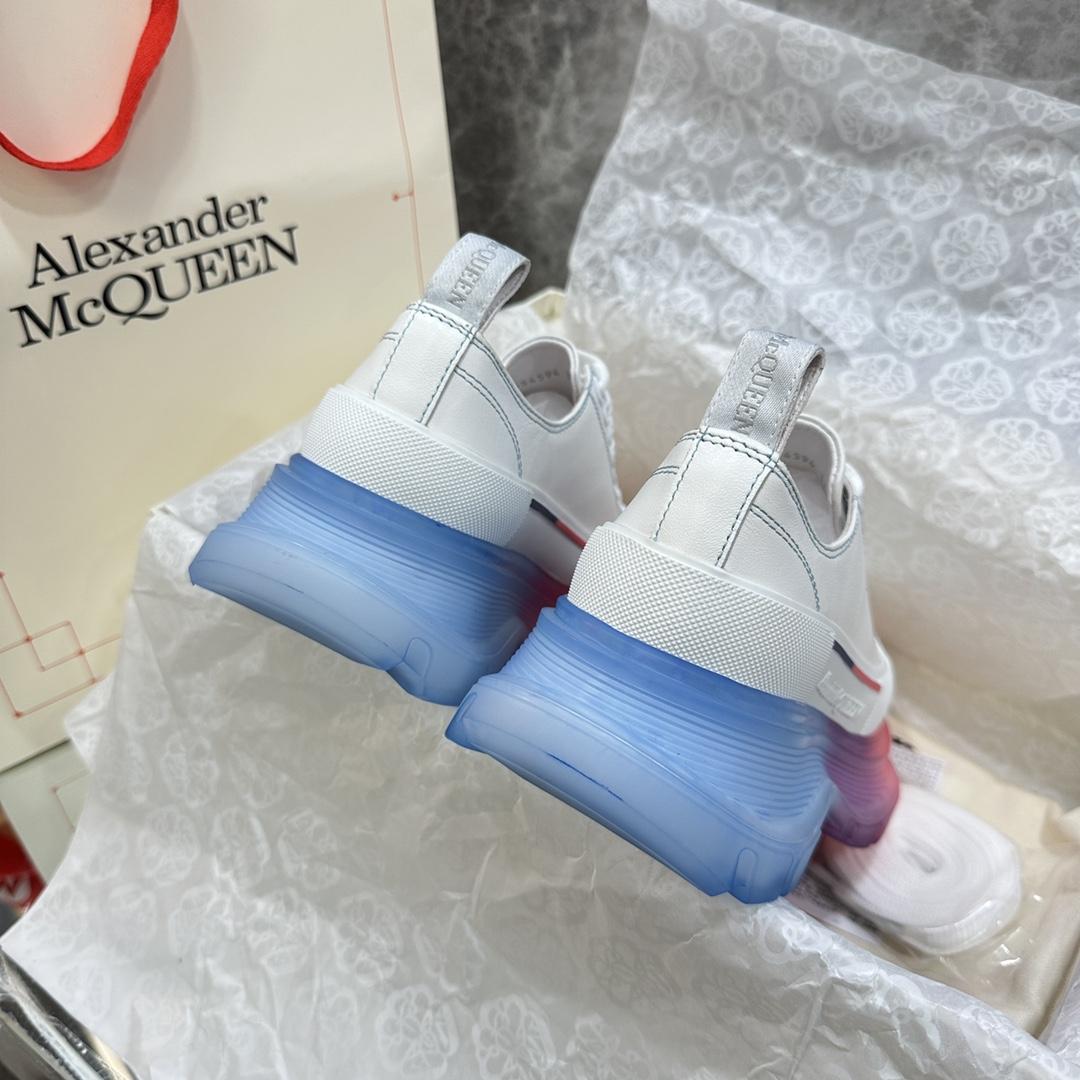 Alexander Mqueen Tread Slick Low Lace Up Sneaker  - DopestKickz