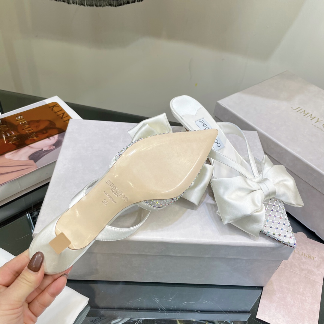 Jimmy Choo Flaca Mule 50 - DopestKickz