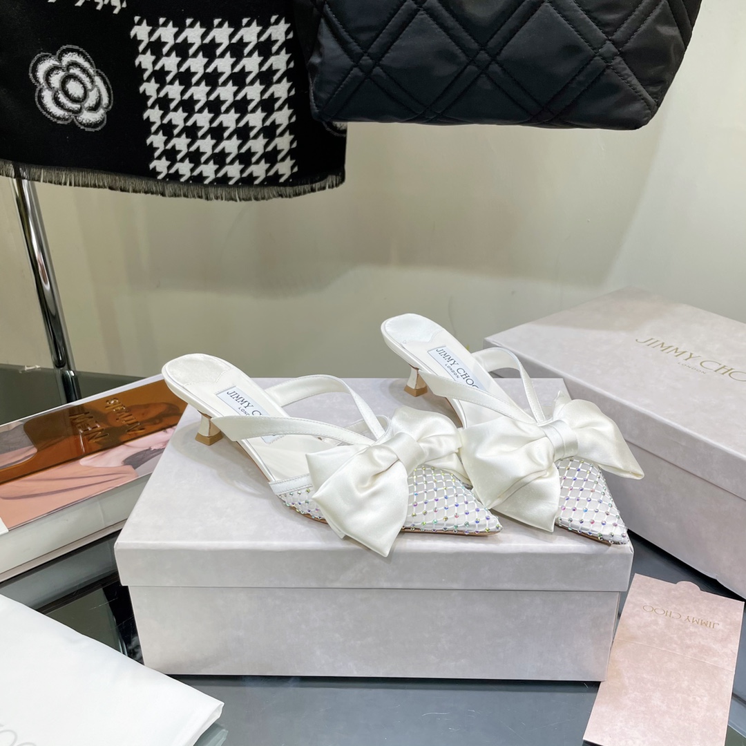 Jimmy Choo Flaca Mule 50 - DopestKickz