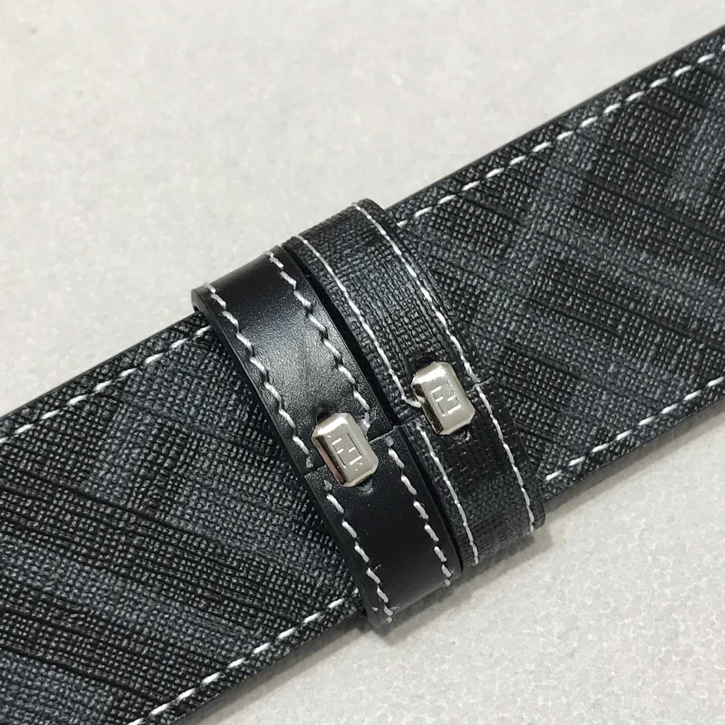 Fendi Black Leather Belt - DopestKickz