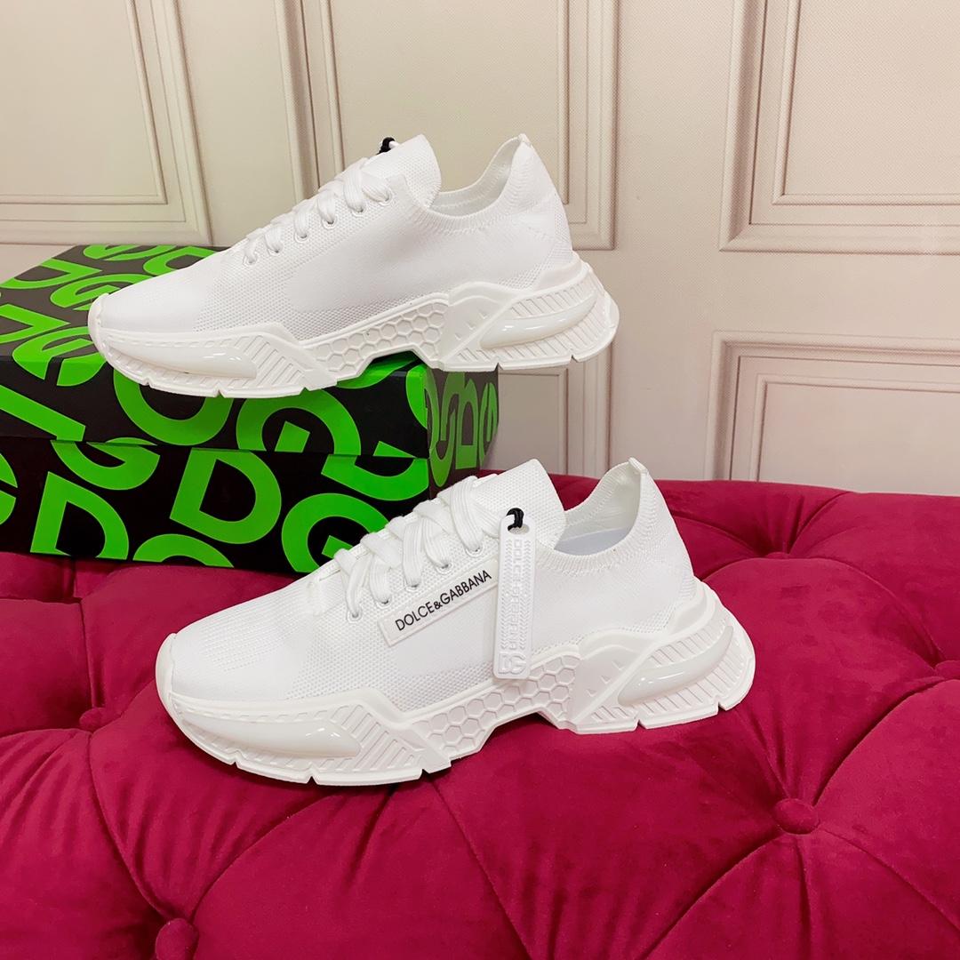 Dolce & Gabbana Stretch Knit Daymaster Sneakers - DopestKickz