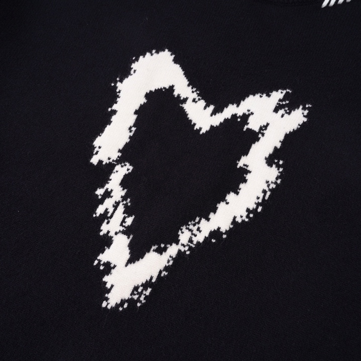 Saint Laurent Heart Sweater - DopestKickz