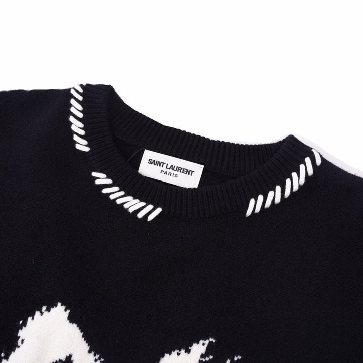 Saint Laurent Heart Sweater - DopestKickz
