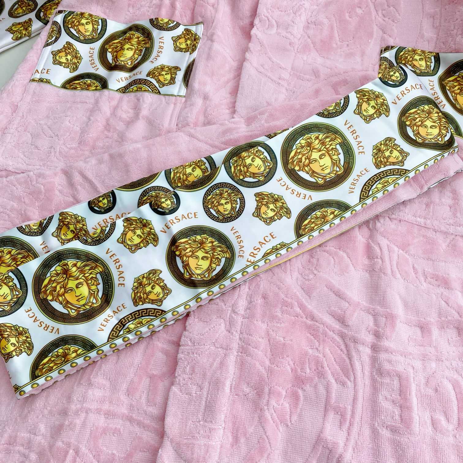 Versace Medusa Amplified Bathrobe(Uniform size) - DopestKickz