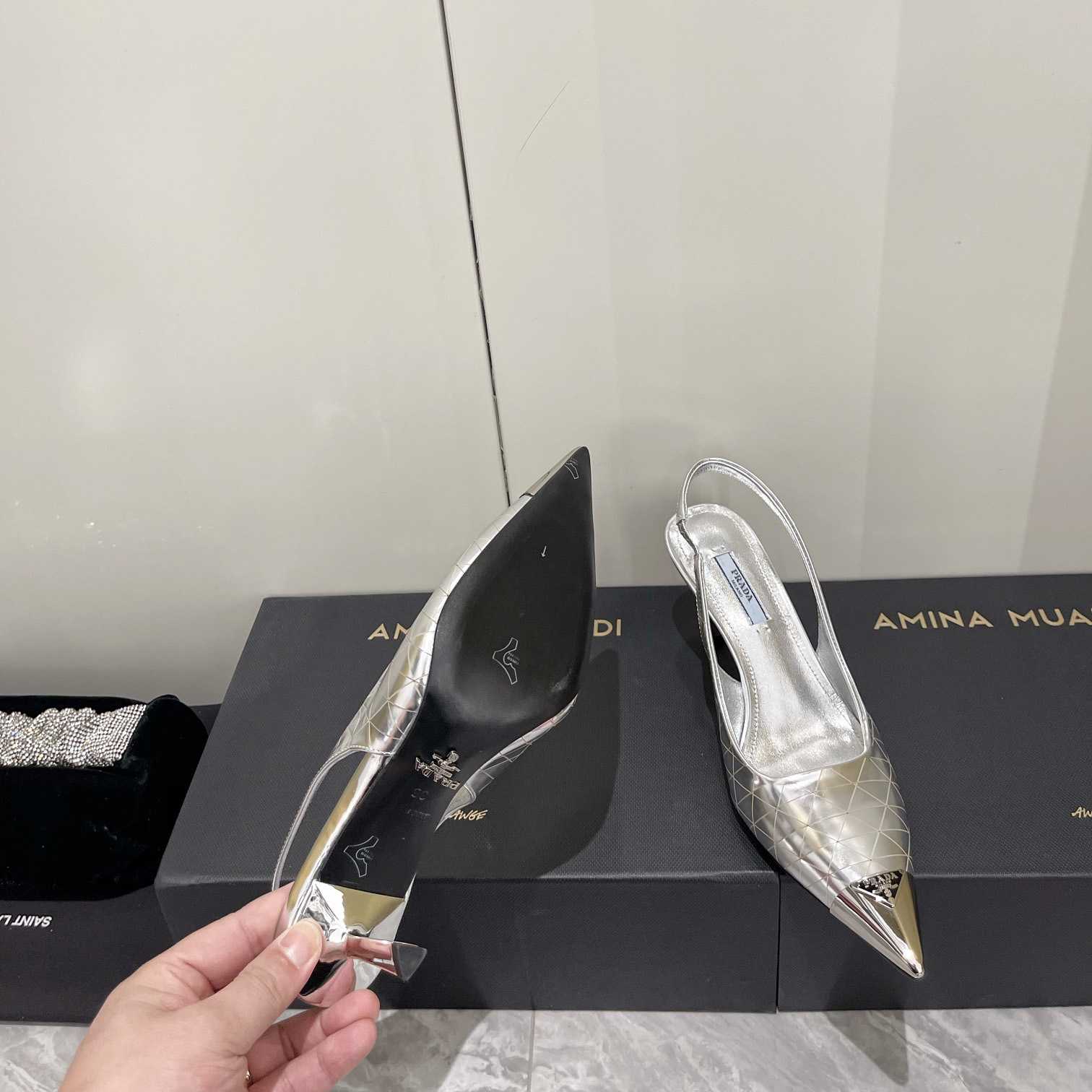 Prada 75mm Slingback Pump - DopestKickz
