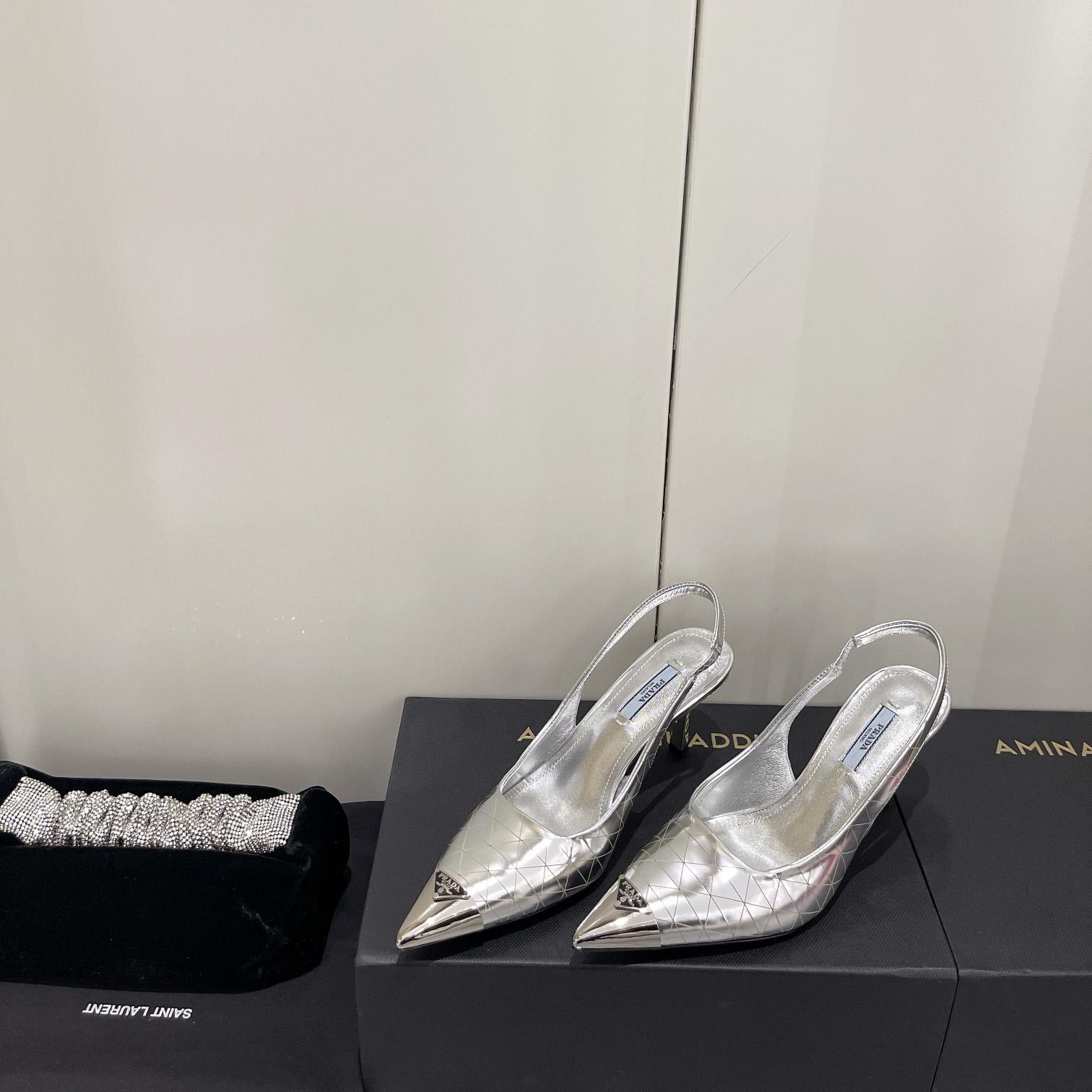 Prada 75mm Slingback Pump - DopestKickz