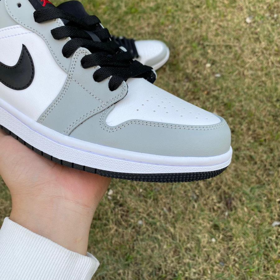 Air Jordan 1 Low “Light Smoke Grey” Sneaker   553558-030 - DopestKickz