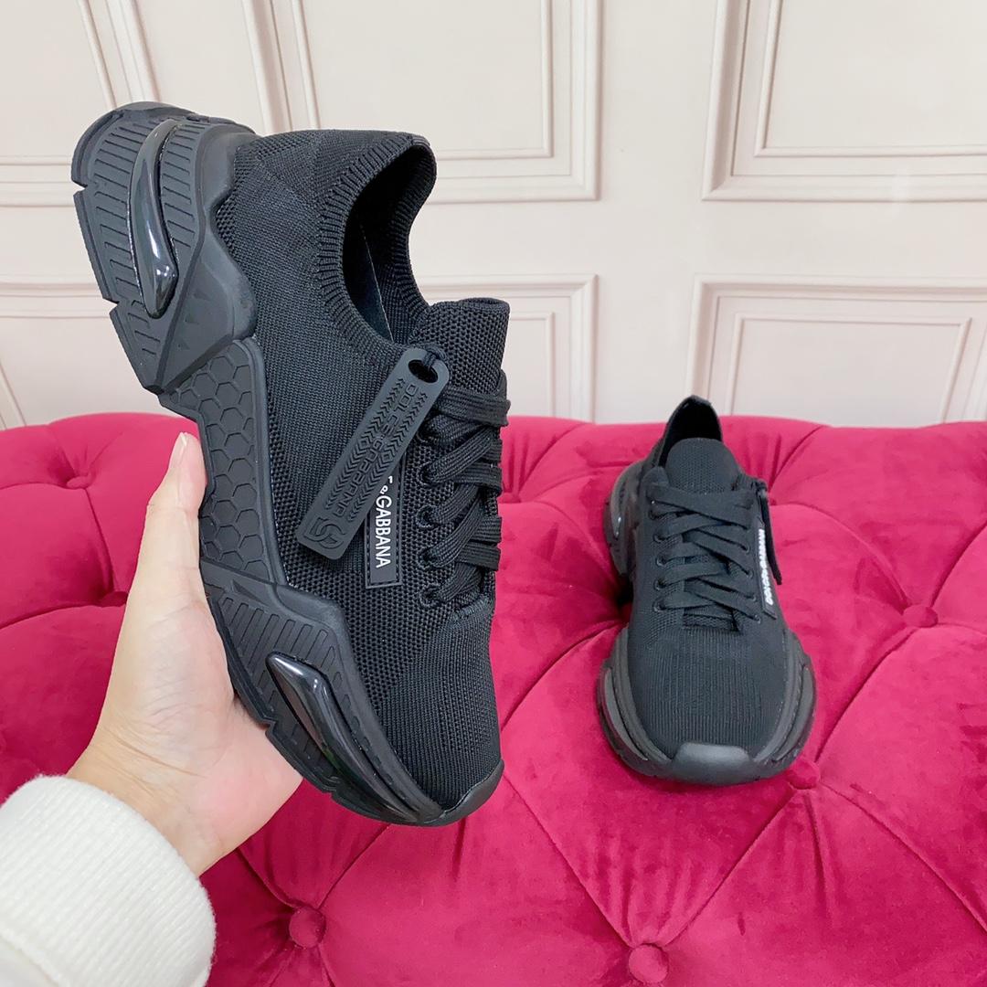 Dolce & Gabbana Stretch Knit Daymaster Sneakers - DopestKickz