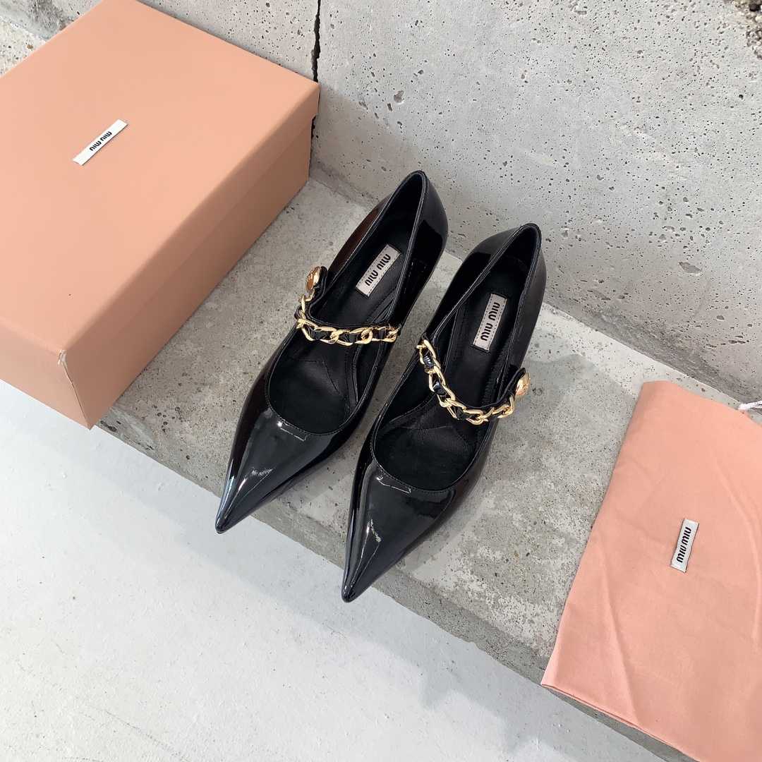 Miu Miu Patent Leather Pumps - DopestKickz