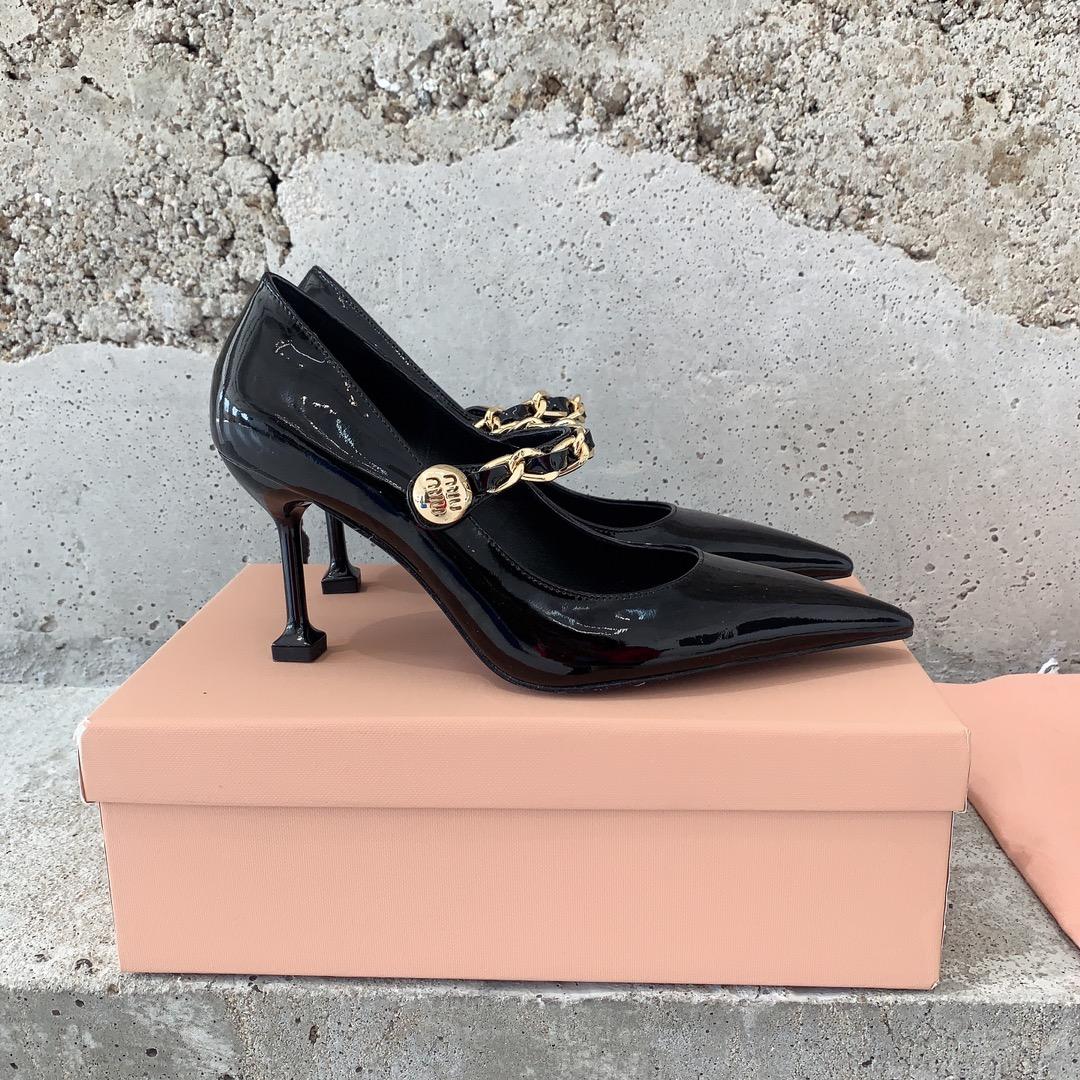 Miu Miu Patent Leather Pumps - DopestKickz