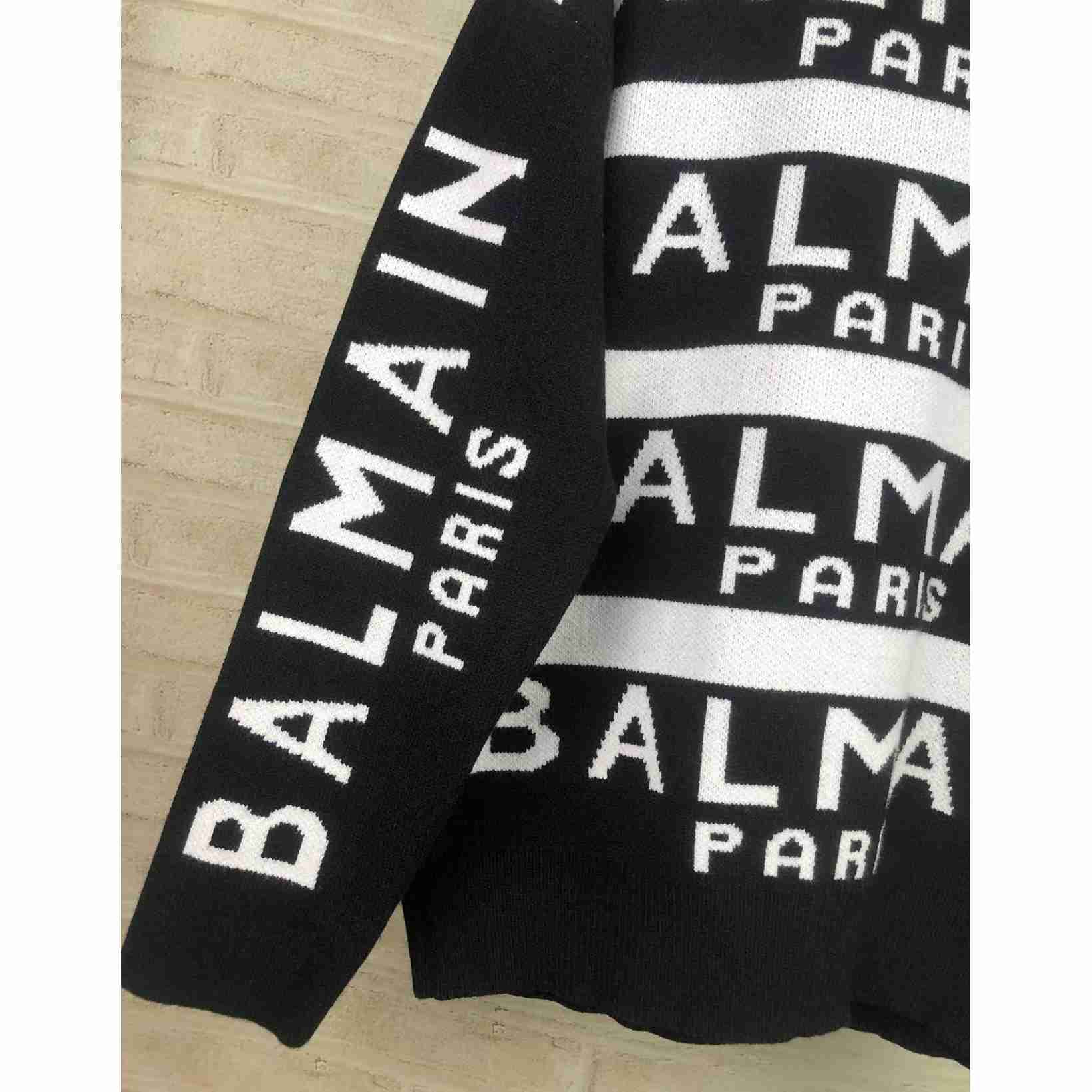 Balmain Wool-blend Crew-neck Sweater - DopestKickz