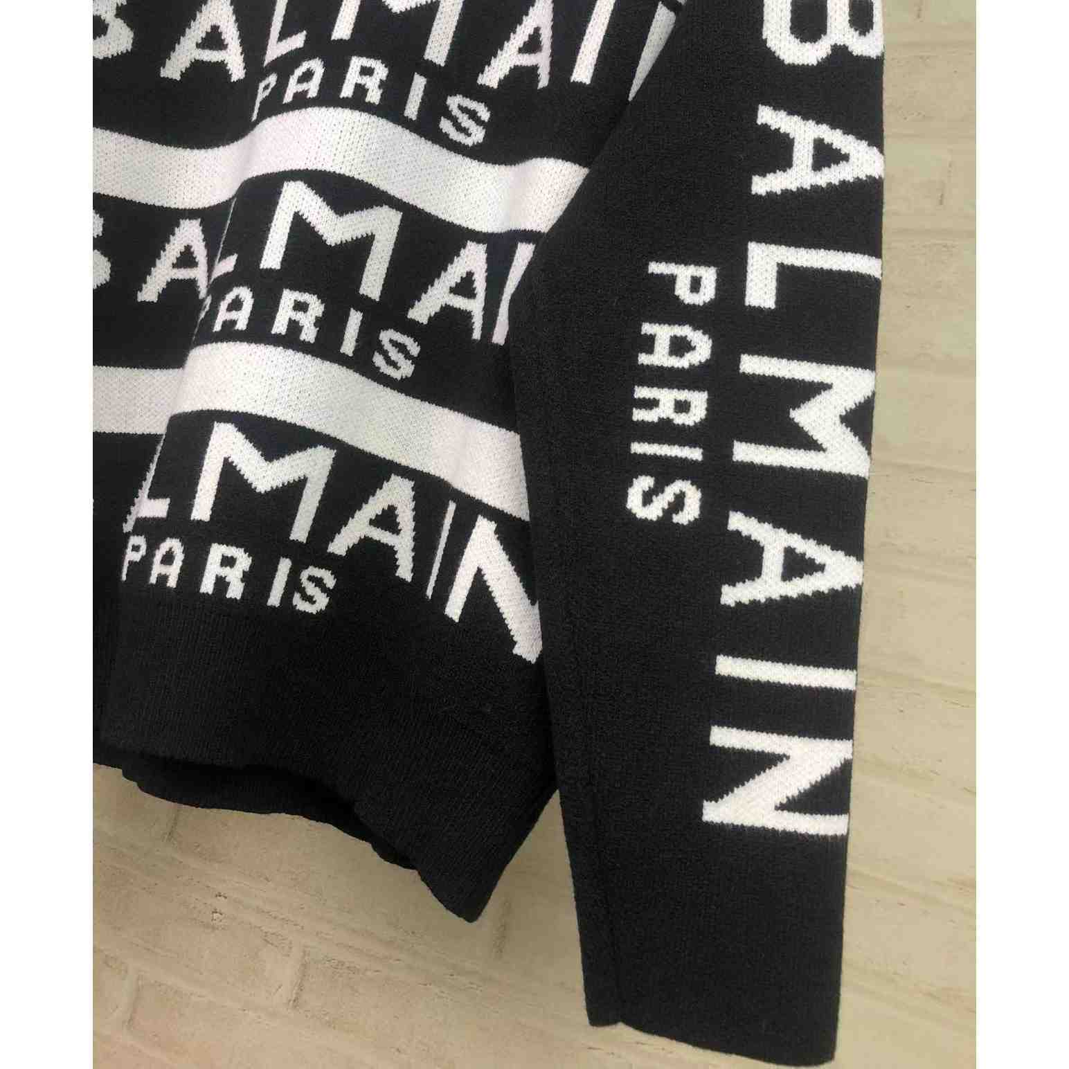 Balmain Wool-blend Crew-neck Sweater - DopestKickz