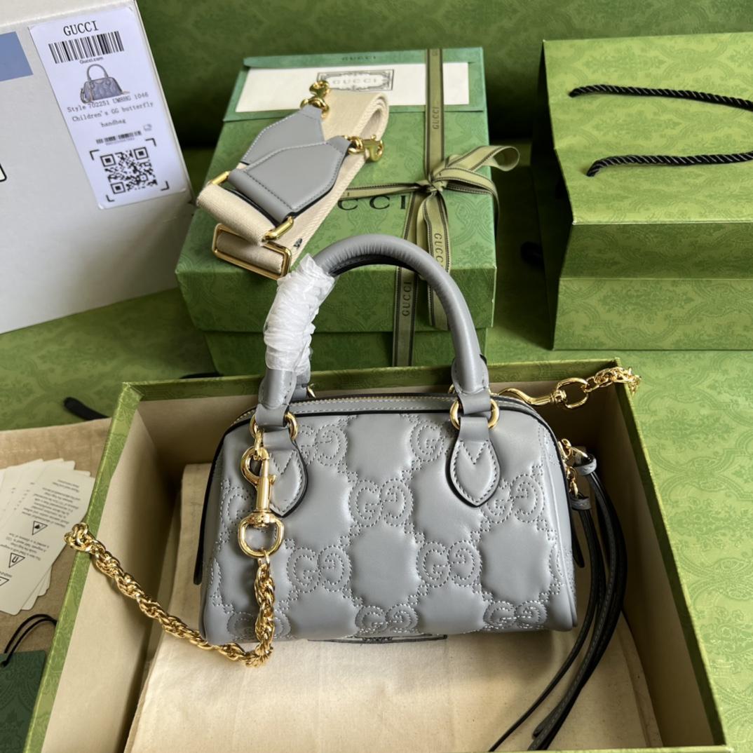 Gucci GG Matelassé Mini Bag(19*13*11cm) - DopestKickz