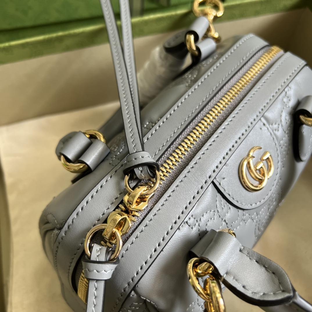 Gucci GG Matelassé Mini Bag(19*13*11cm) - DopestKickz