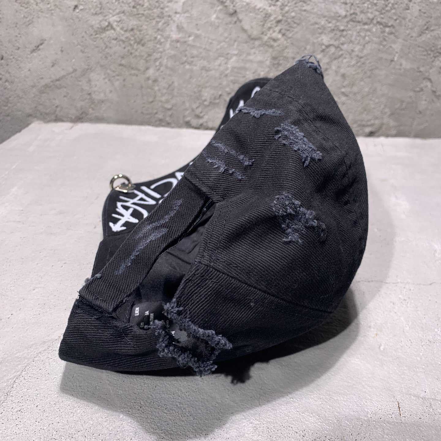 Balenciaga Cap Destroyed Piercing - DopestKickz