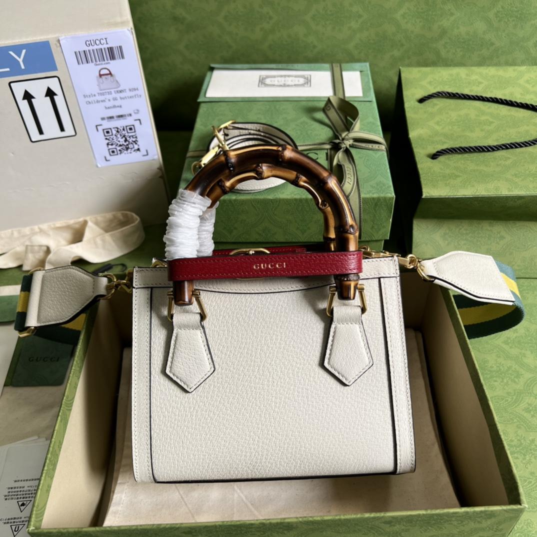 Gucci Diana Mini Tote Bag(20*16*10cm) - DopestKickz