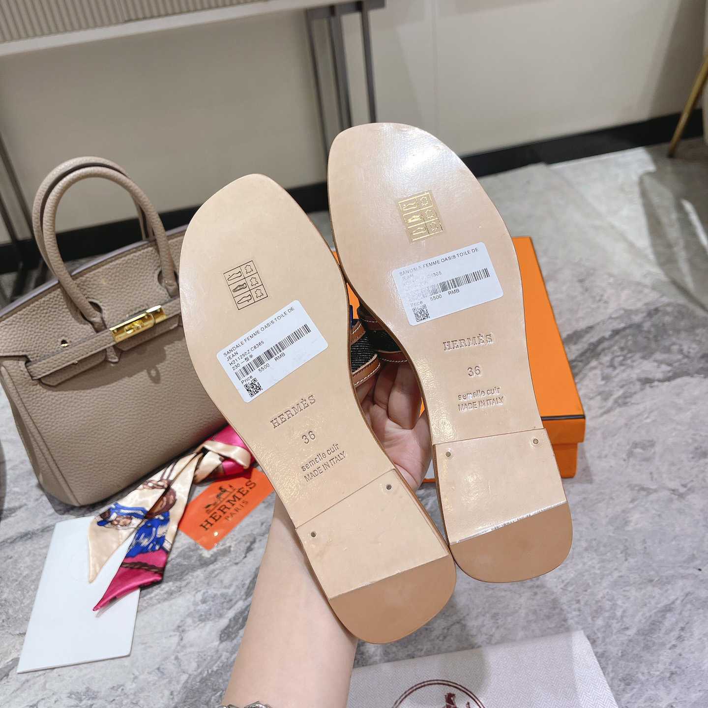 Hermes Oran Sandal - DopestKickz
