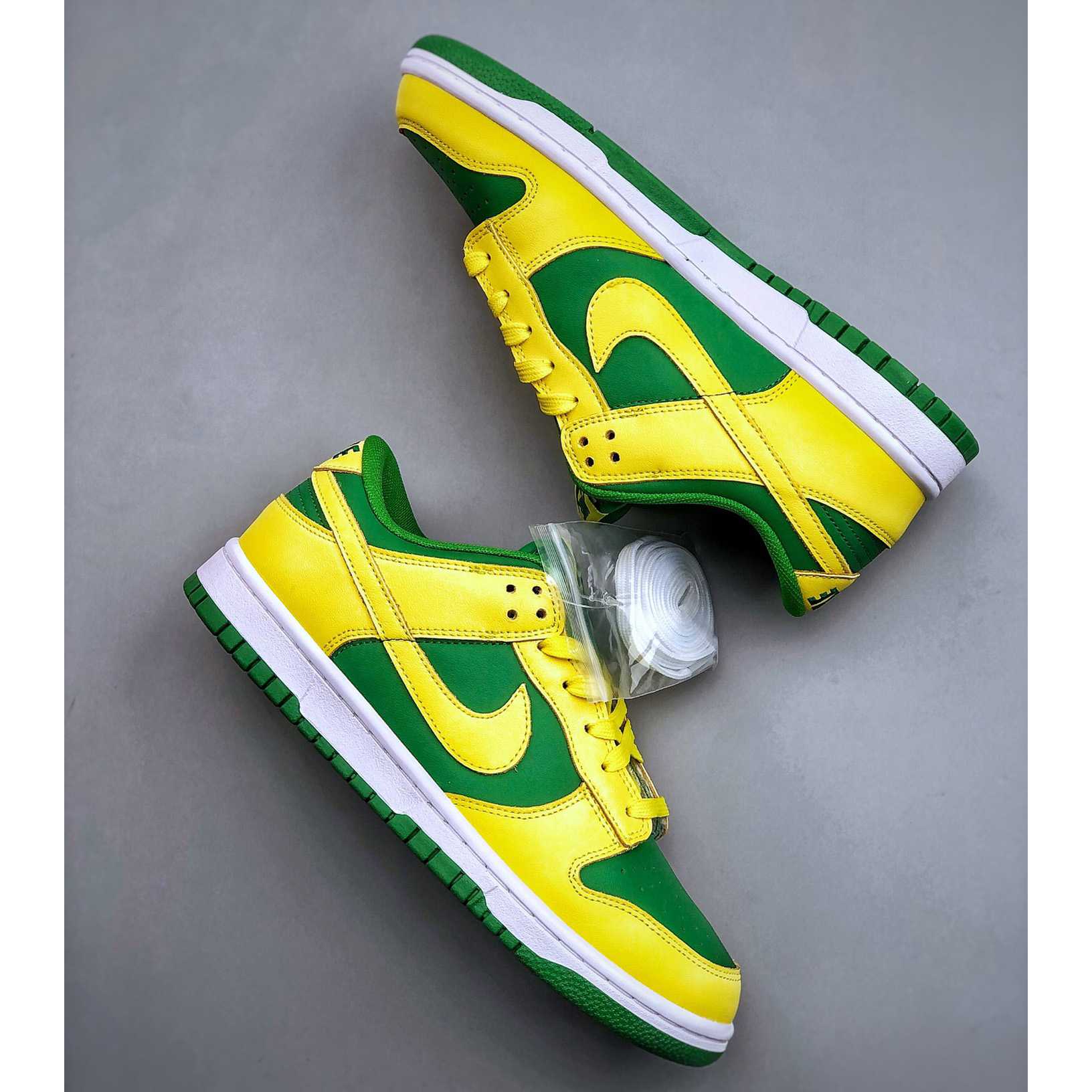 Nike SB Dunk Low "Brazil" Sneakers        CU1727-700 - DopestKickz
