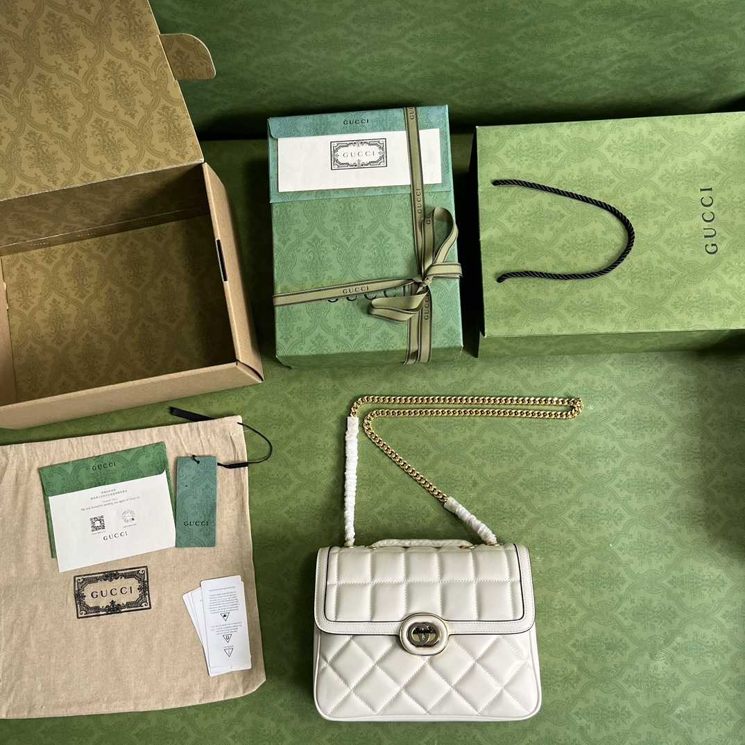Gucci Deco Small Shoulder Bag (25-19.5-8cm) - DopestKickz