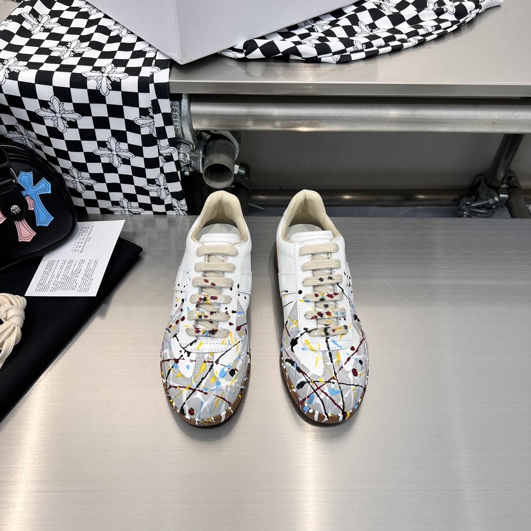 Maison Margiela Paint Replica Sneakers - DopestKickz