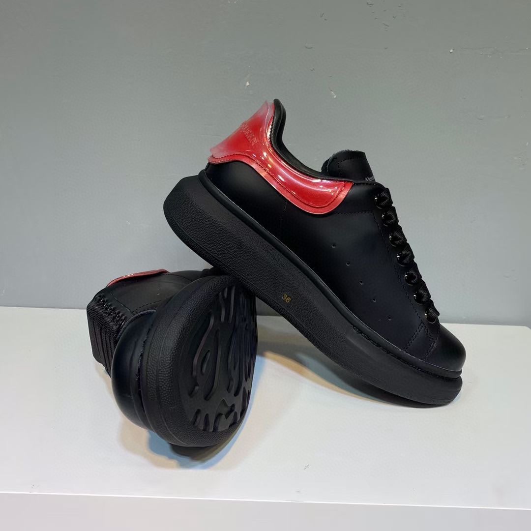 Alexander Mqueen Oversized Sneaker In Black - DopestKickz