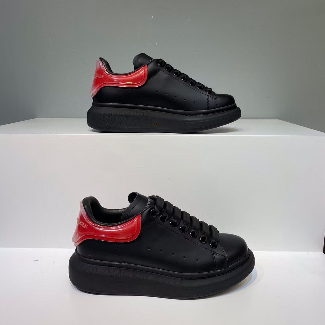 Alexander Mqueen Oversized Sneaker In Black - DopestKickz