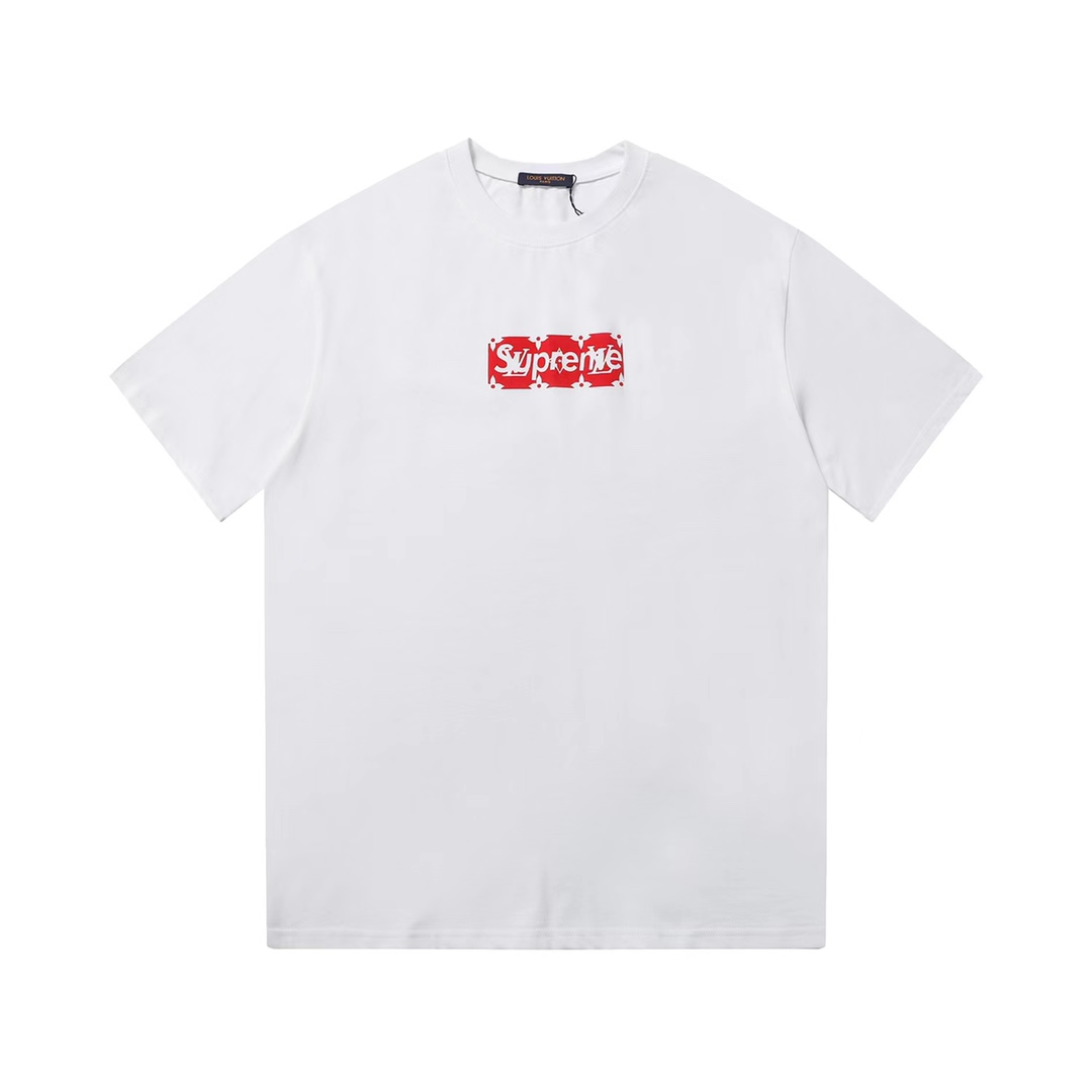 Supreme x Louis Vuitton Box Logo T-Shirt - DopestKickz