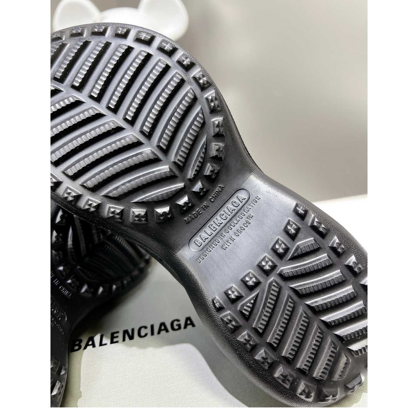 Balenciaga Women's Pool Crocs™ Slide Sandal In Black  - DopestKickz