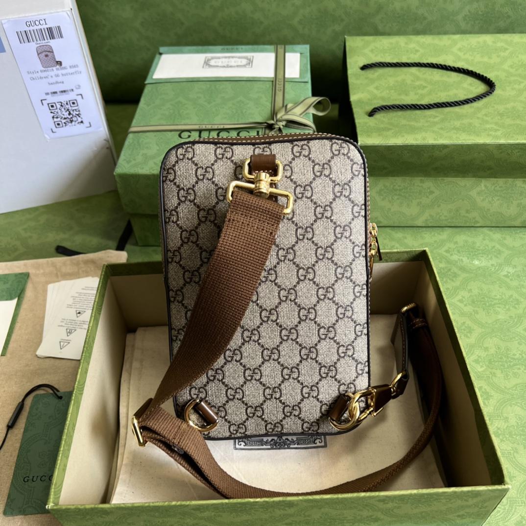 Gucci Sling Backpack With Interlocking G(24*16*5cm) - DopestKickz