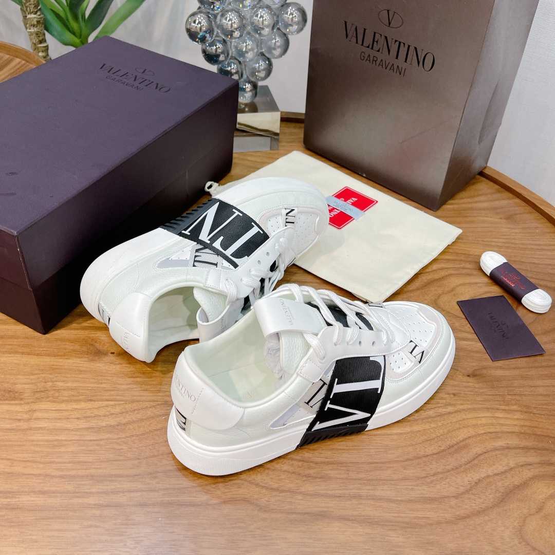Valenti Low-top Calfskin VL7N Sneaker With Bands - DopestKickz