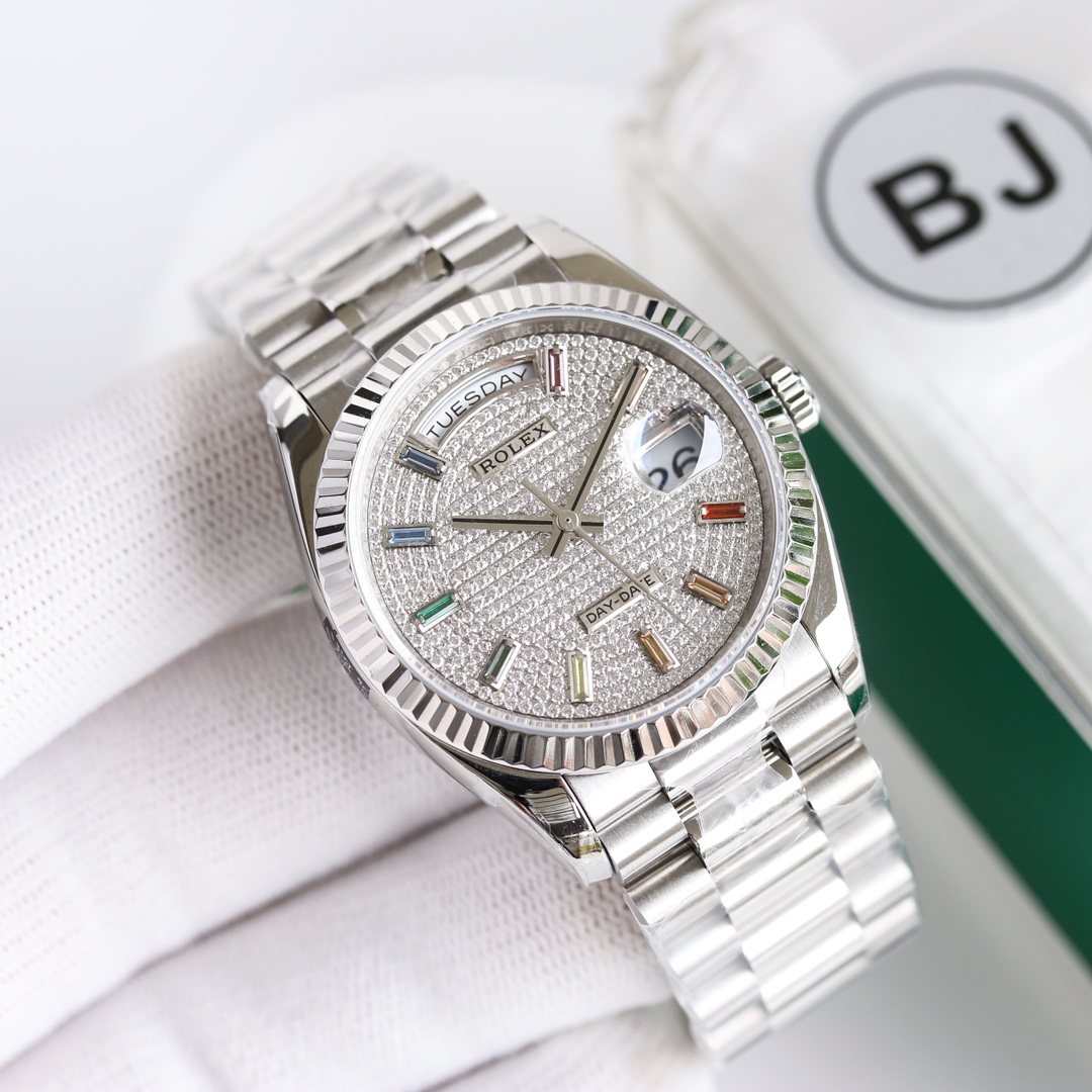 Rolex Day-Date 40 Watch - DopestKickz