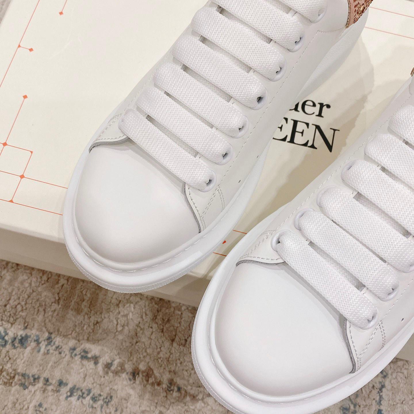 Alexander Mqueen Oversized Sneaker In White - DopestKickz