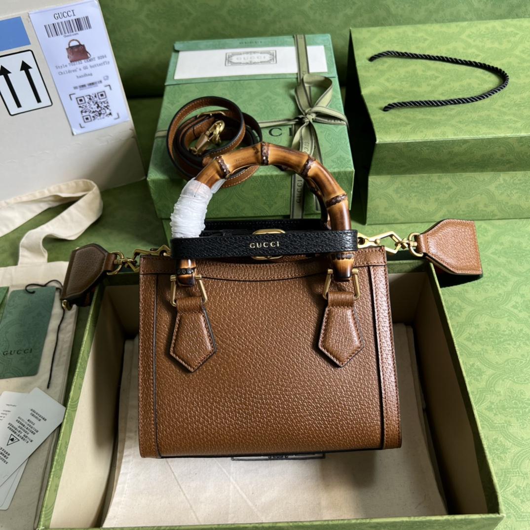 Gucci Diana Mini Tote Bag(20*16*10cm) - DopestKickz