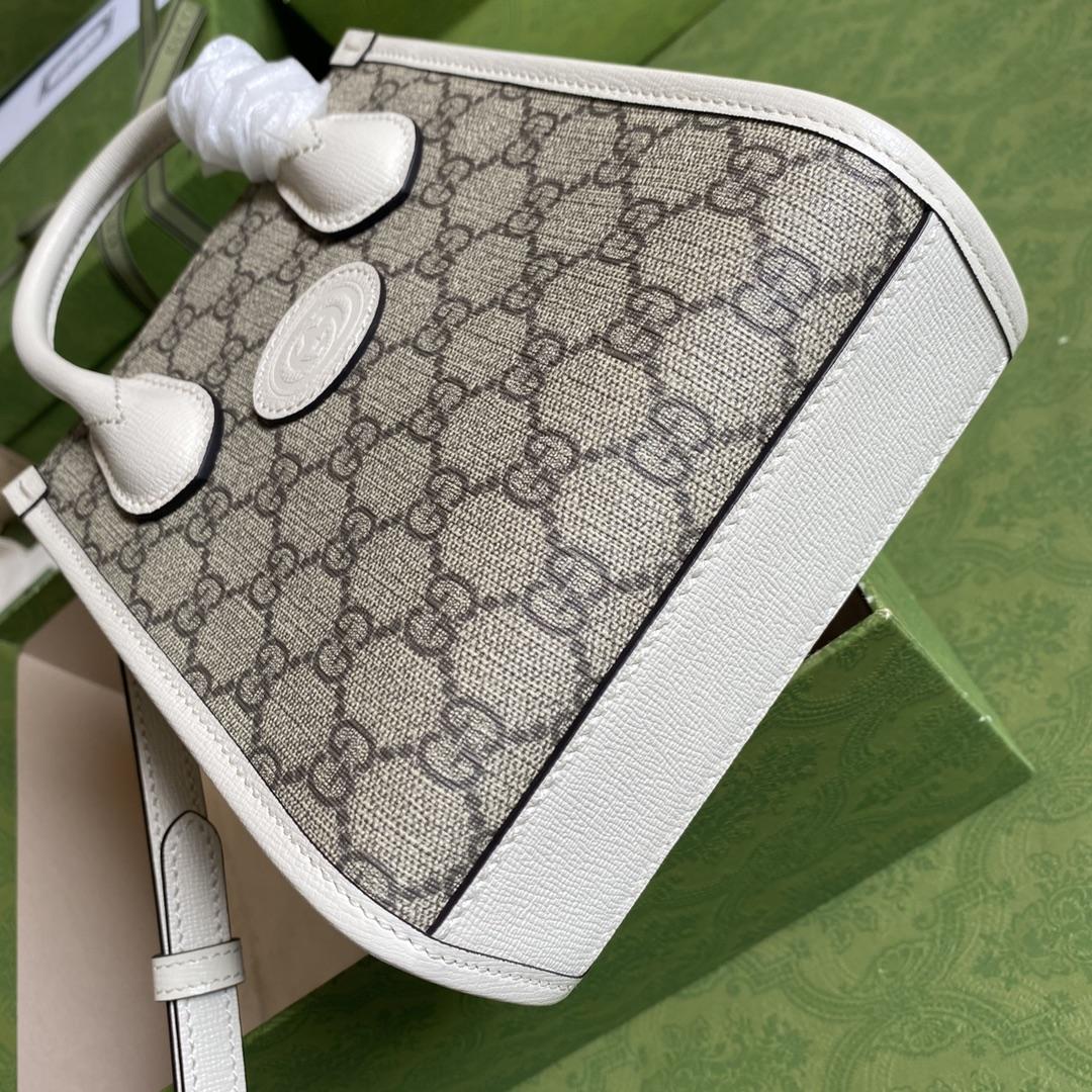 Gucci Mini Tote Bag With Interlocking G(16*20*7cm) - DopestKickz