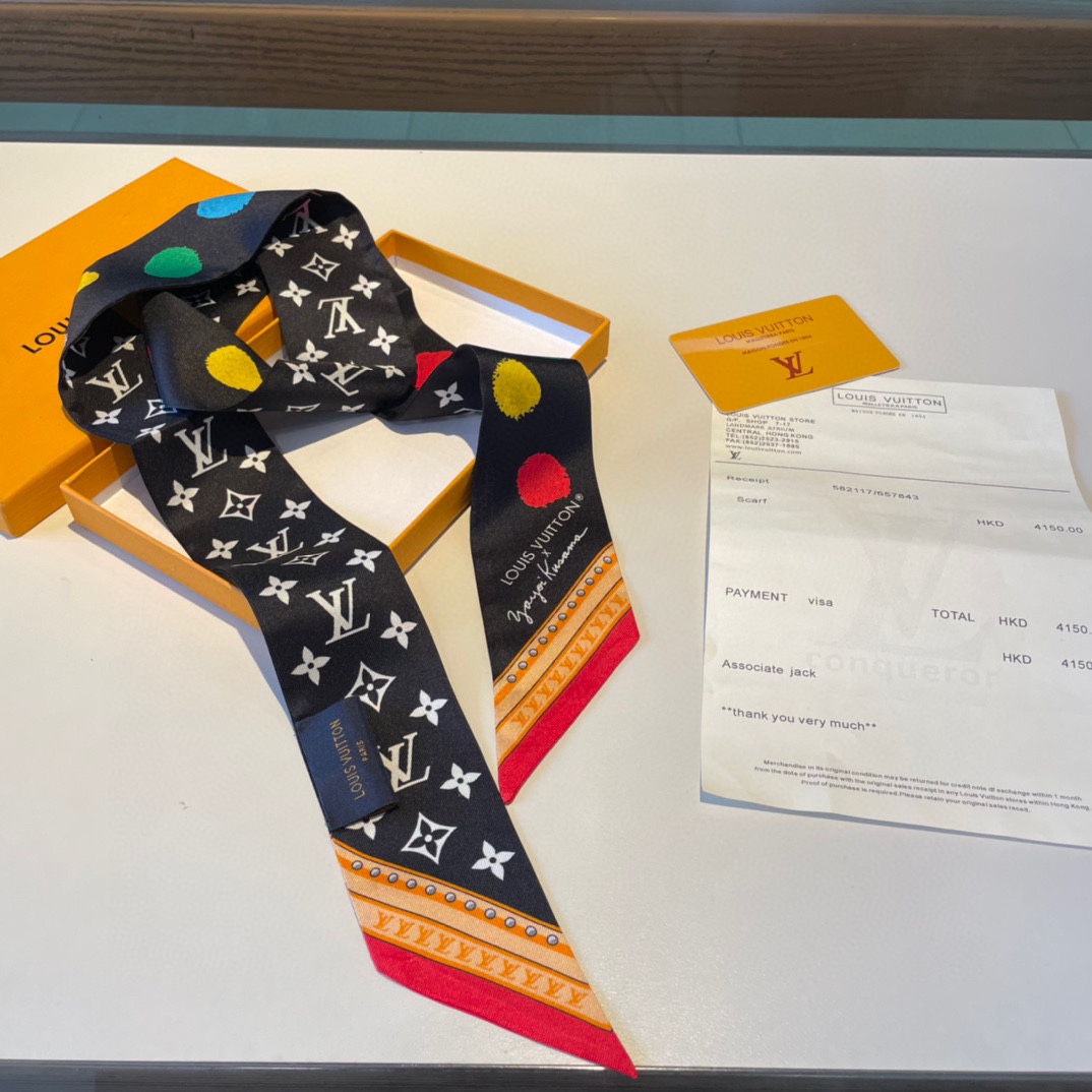 Louis Vuitton LV x YK Painted Dots Monogram BB Bandeau   M78485 - DopestKickz
