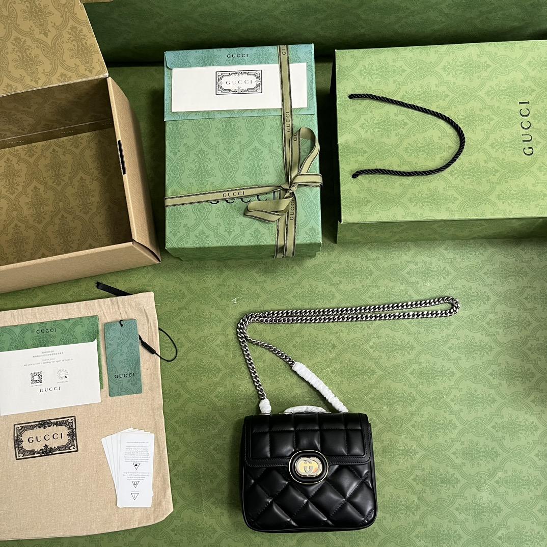 Gucci Deco Mini Shoulder Bag (18-14.5-8cm) - DopestKickz