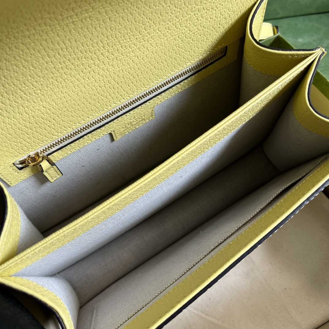 Gucci Ophidia Jumbo GG Top Handle Bag(25-17.5-7cm) - DopestKickz