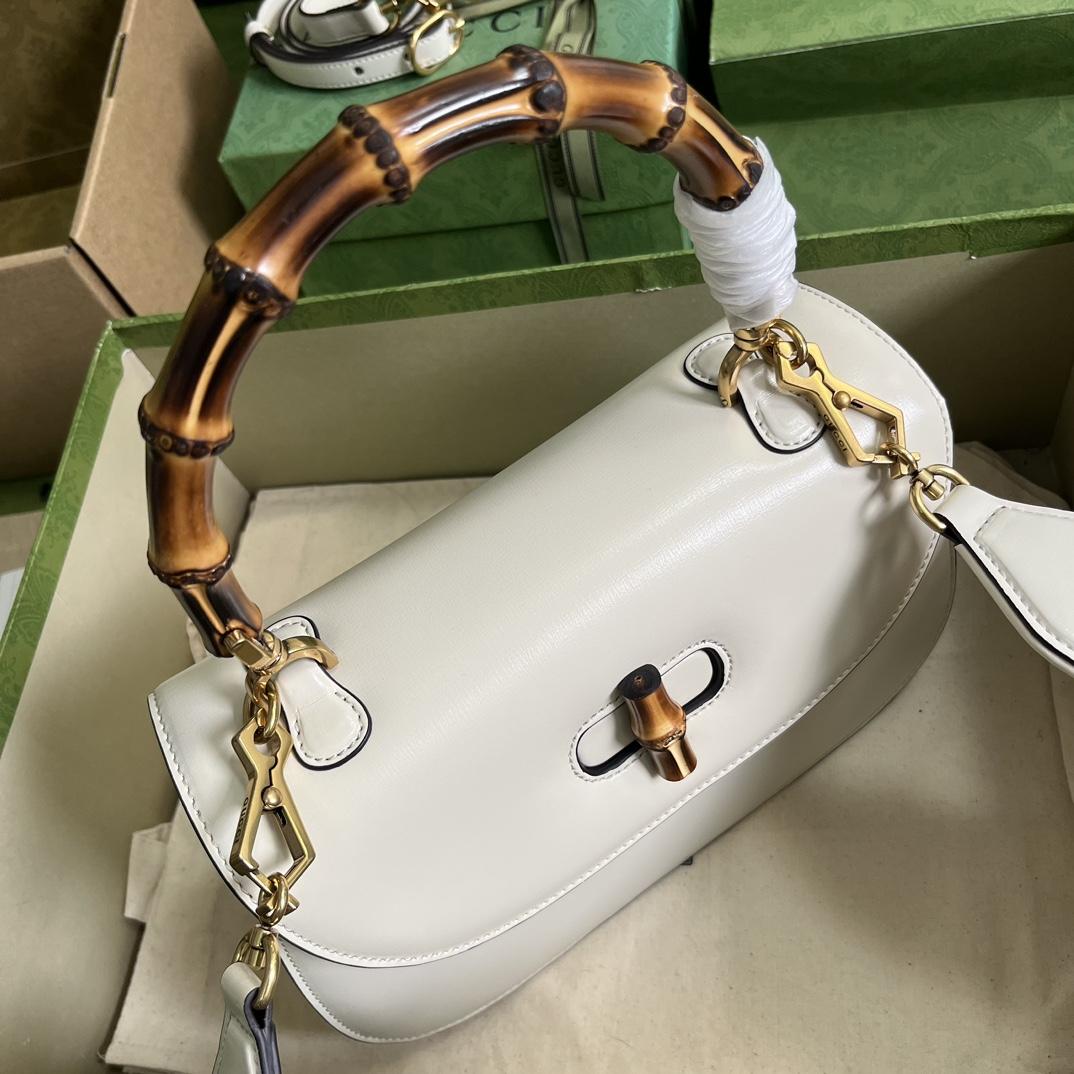 Gucci Bamboo 1947 Medium Bag(26-17-9cm) - DopestKickz