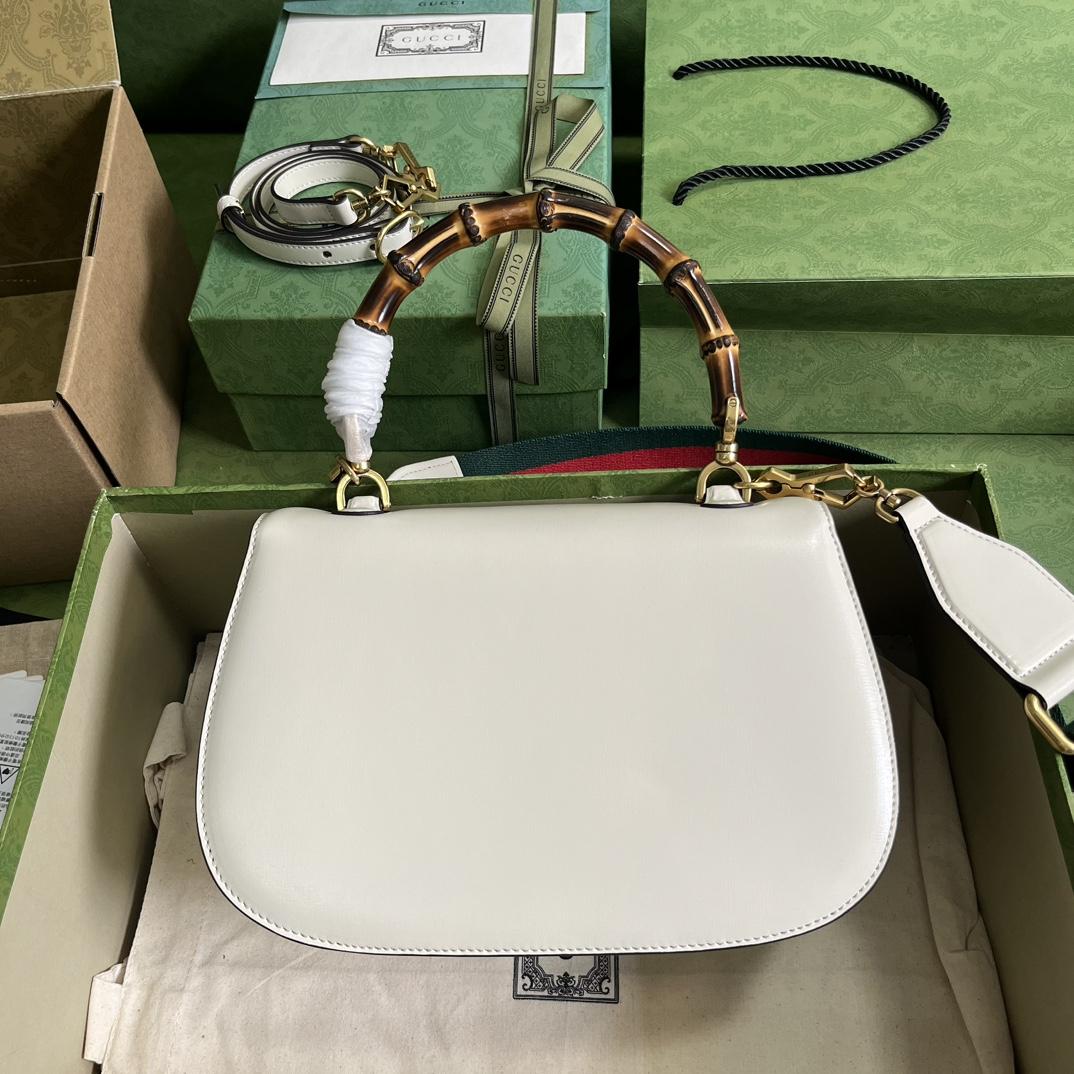 Gucci Bamboo 1947 Medium Bag(26-17-9cm) - DopestKickz