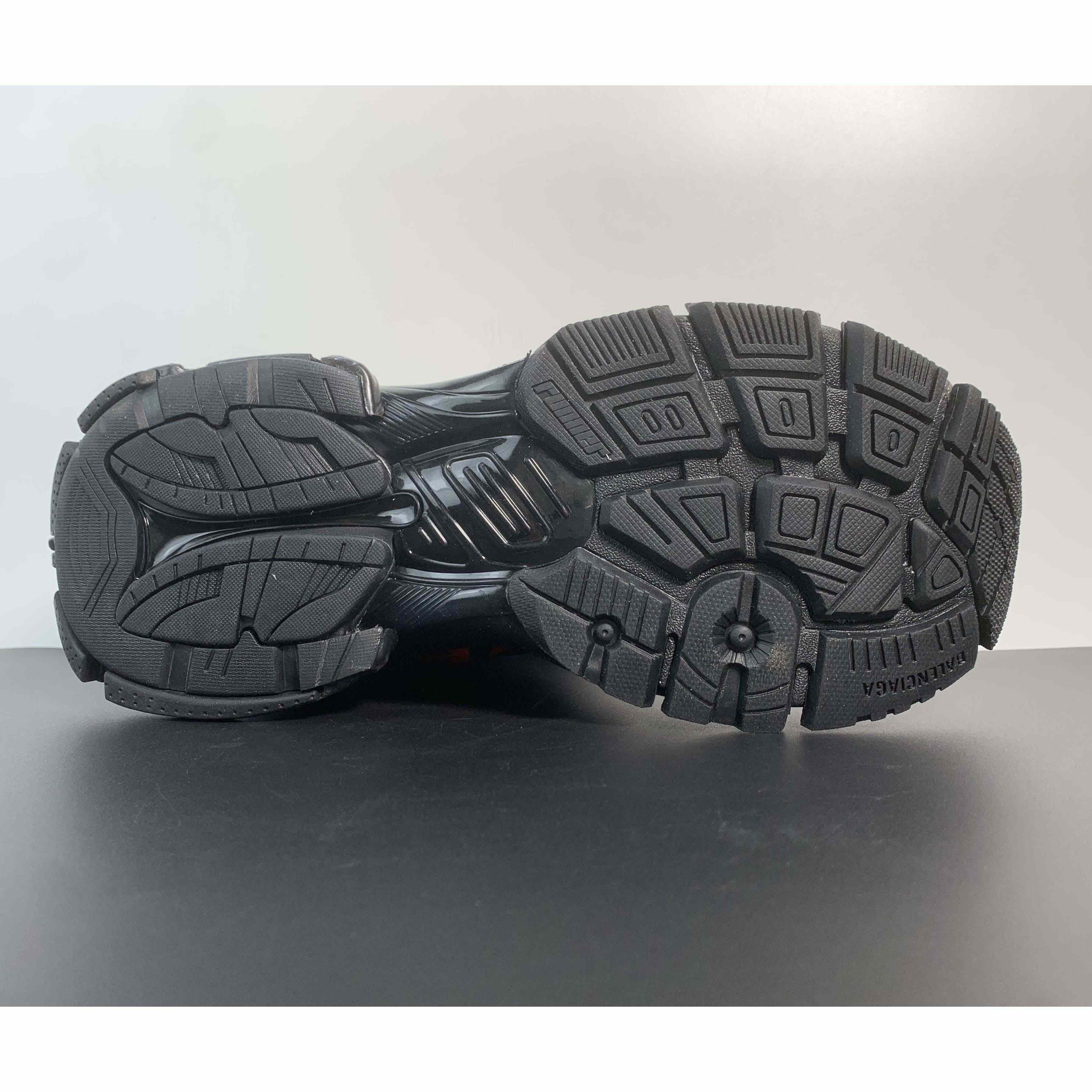 Balenciaga Runner Graffiti Sneaker In Black - DopestKickz